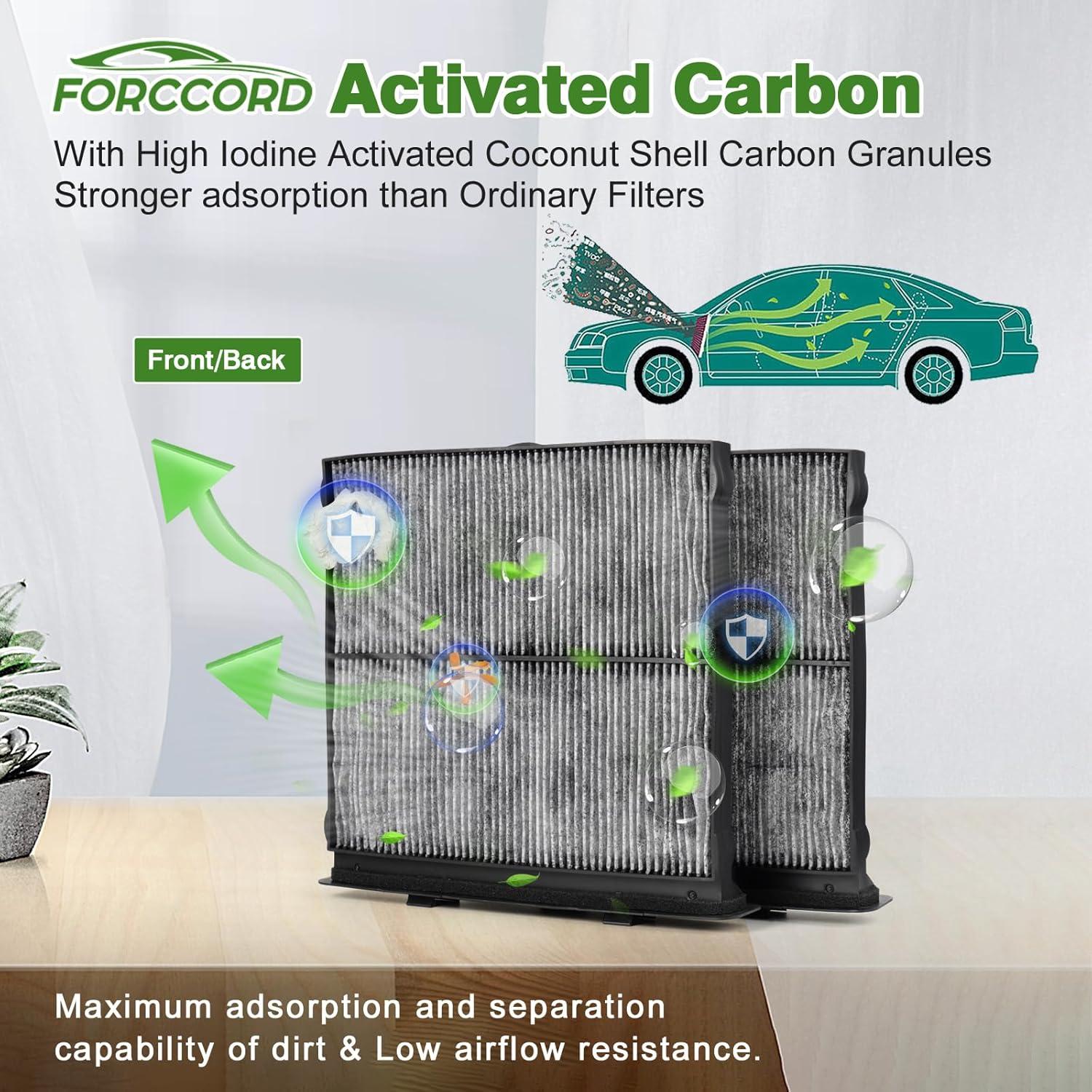 Filtro de aire de cabina Forccord 2019-2026 para Subaru