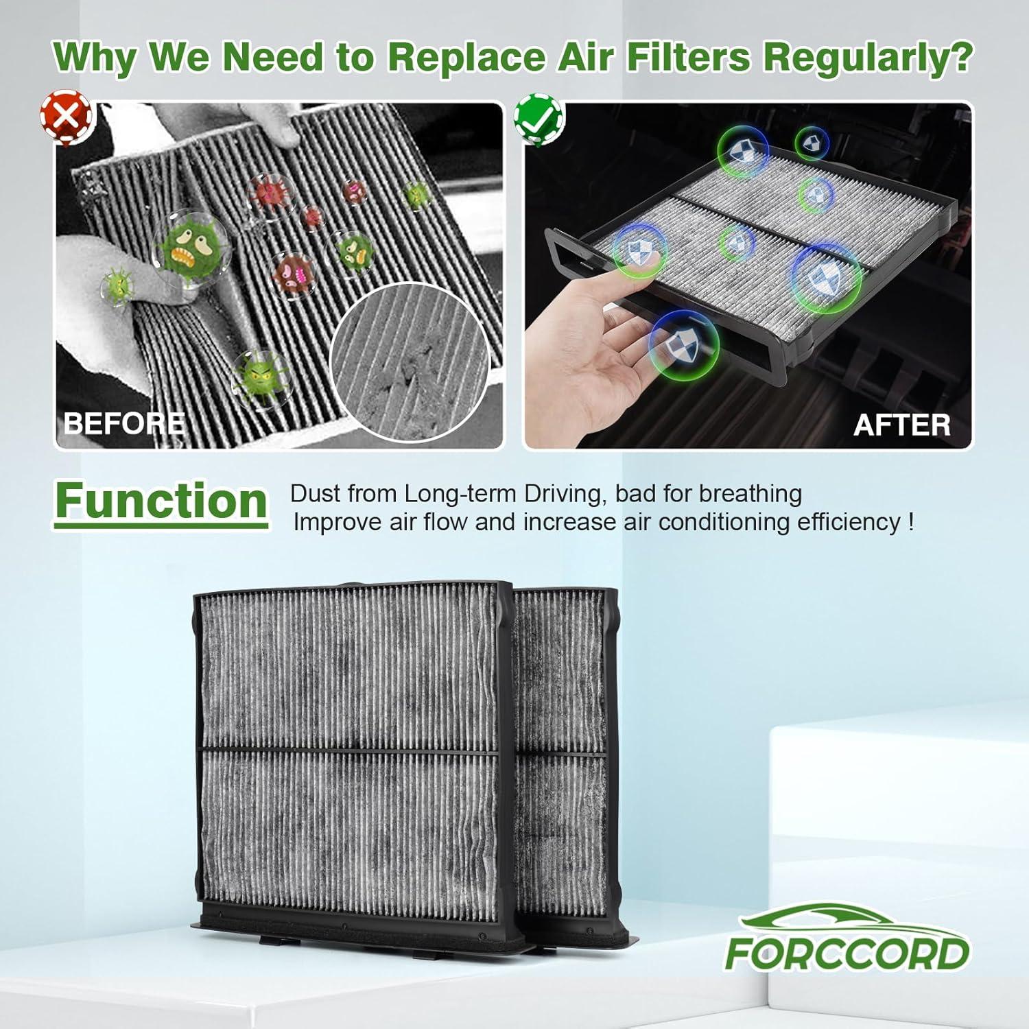 Filtro de aire de cabina Forccord 2019-2026 para Subaru