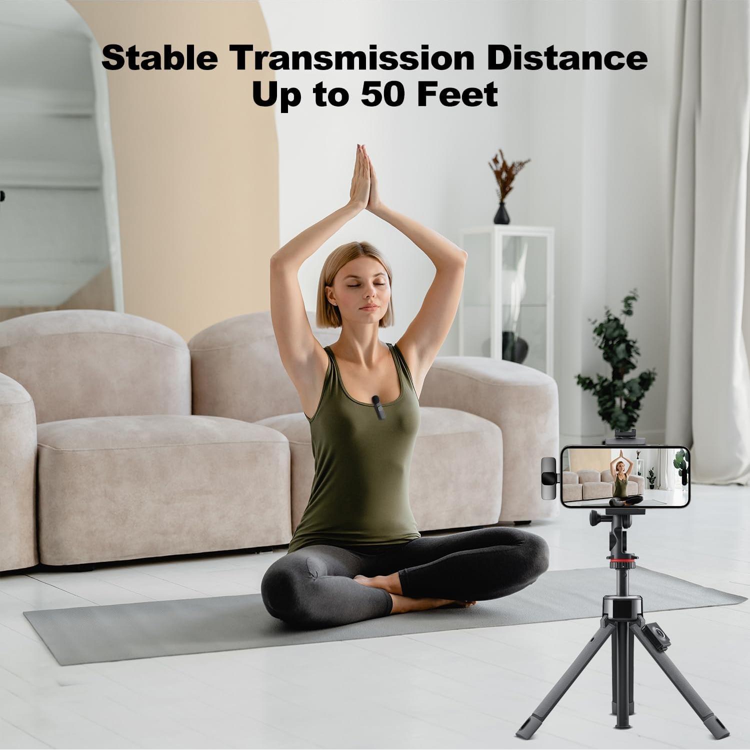 Micrófono Lavalier Inalámbrico Buysent K1 Mini con Cancelación de Ruido