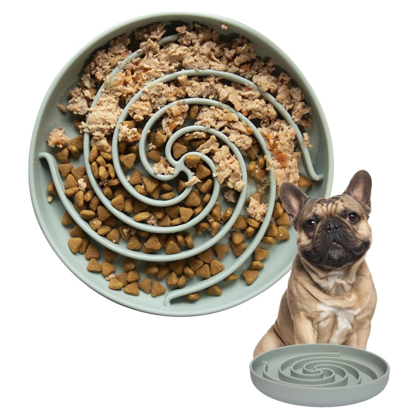 Tazón de Rompecabezas Bifeaw 19cm Antideslizante para Perros