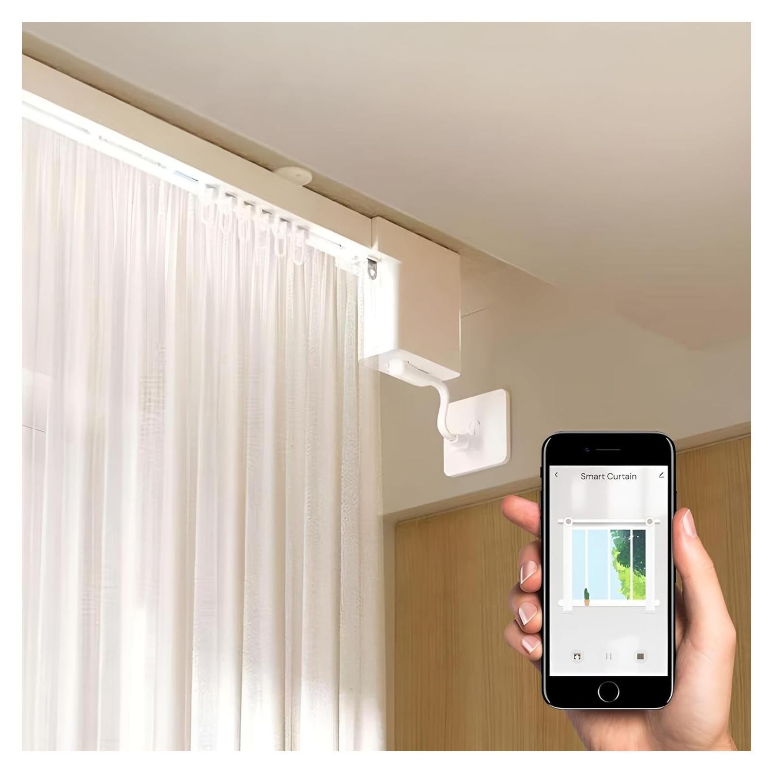 Cortina Inteligente DILANG Zigbee 4.2m Control Remoto