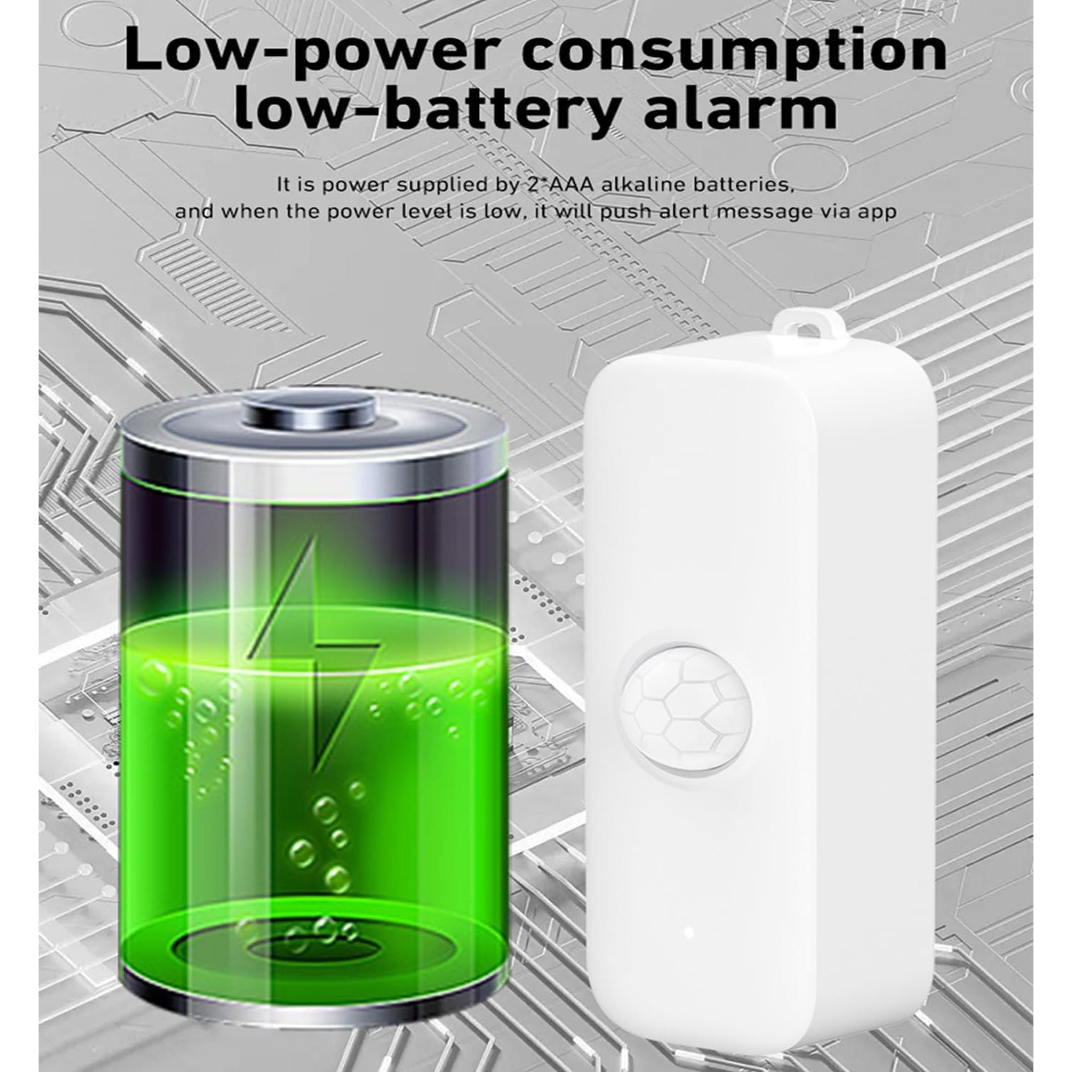 Sensor de Movimiento Wi-Fi SENCKIT PIR 7m Control por App