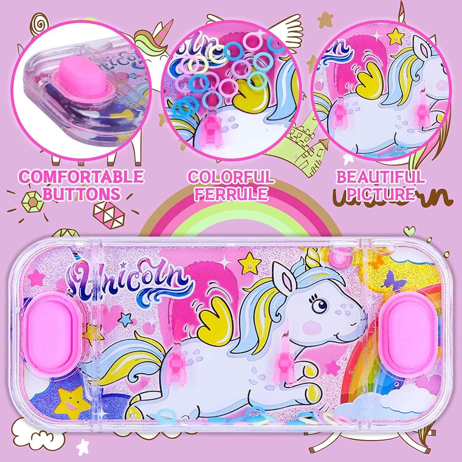 Juegos de Agua de Mano SevenQ Unicornio 4 Piezas Divertidas