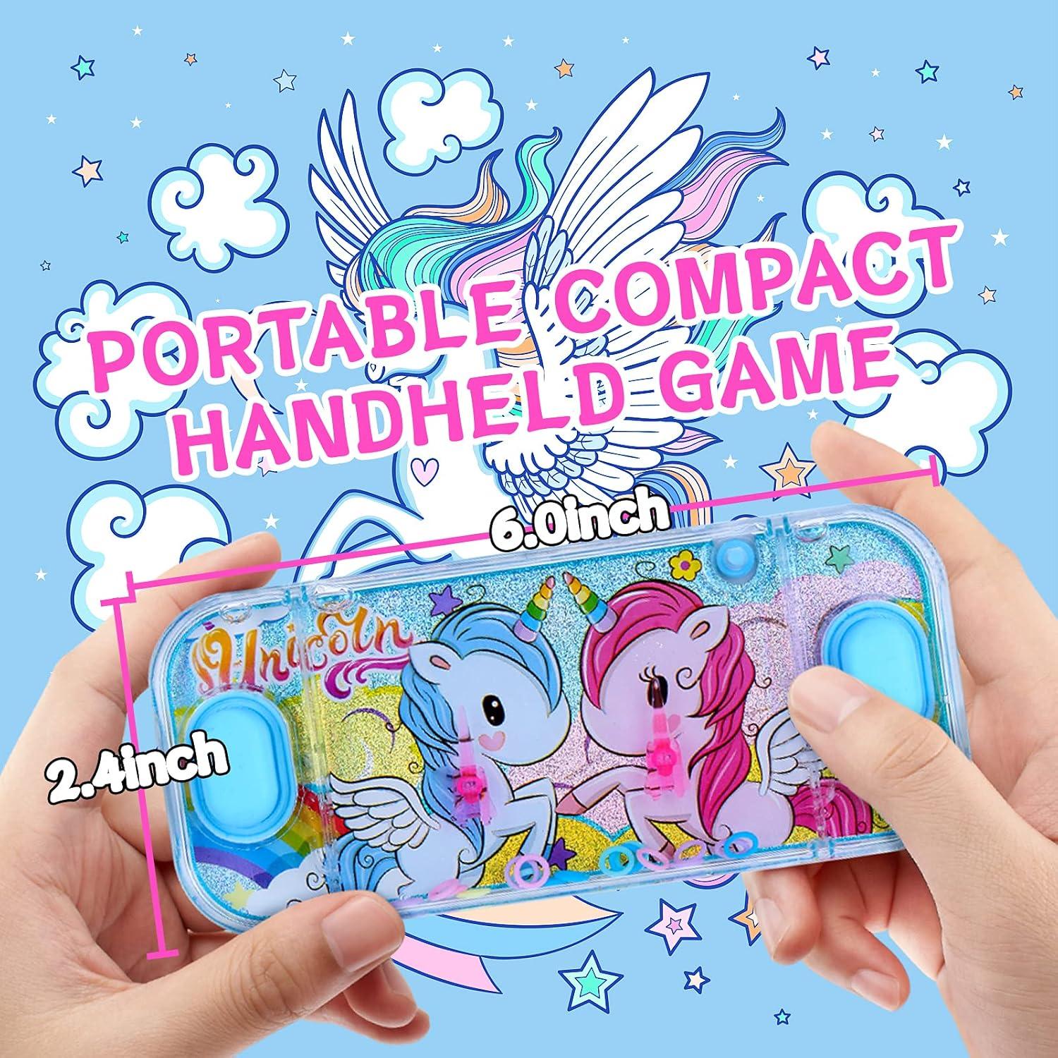 Juegos de Agua de Mano SevenQ Unicornio 4 Piezas Divertidas