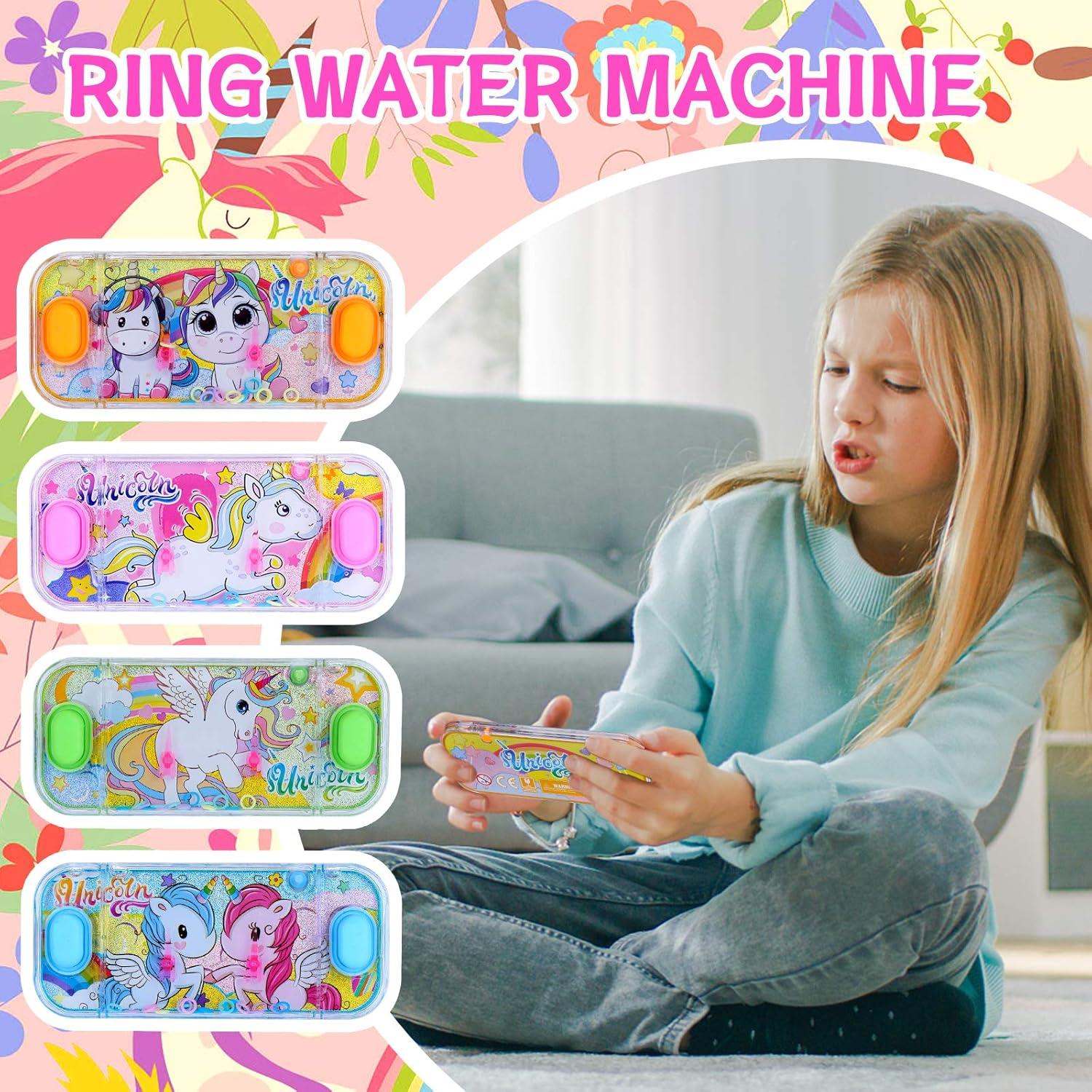 Juegos de Agua de Mano SevenQ Unicornio 4 Piezas Divertidas