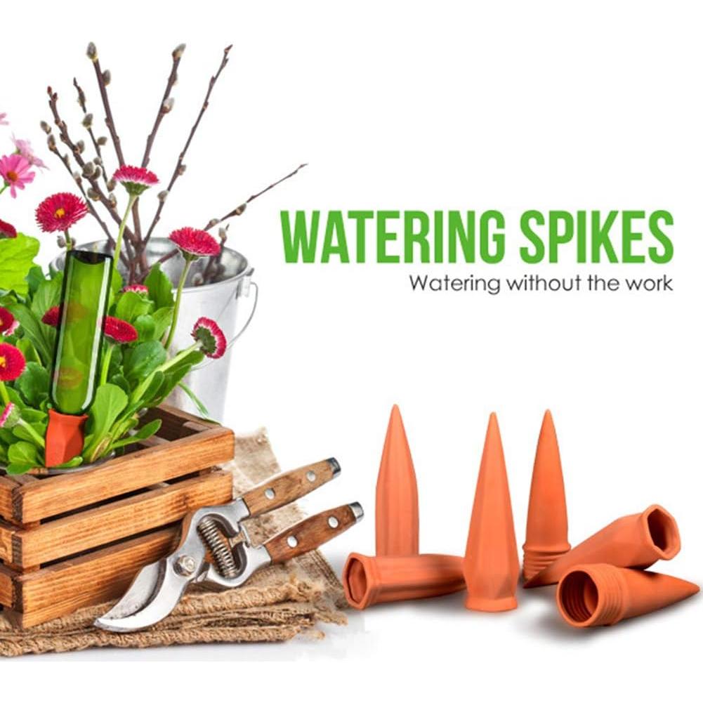 Dispositivos de Riego MorTime 6 Picos Terracota Automáticos