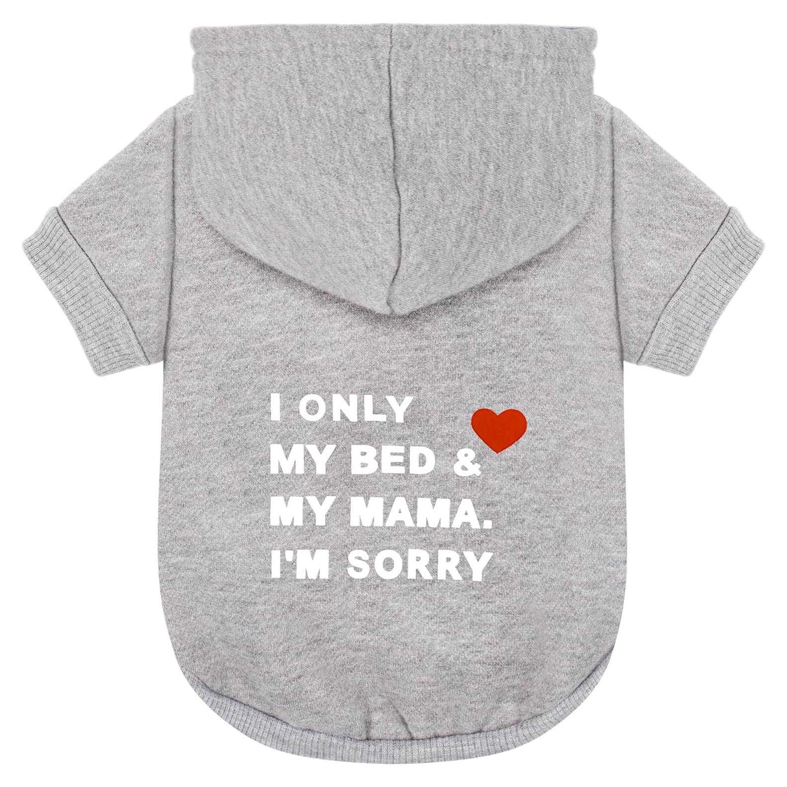 Sudadera para Perros Paiaite Mediana Gris Suave y Ligera