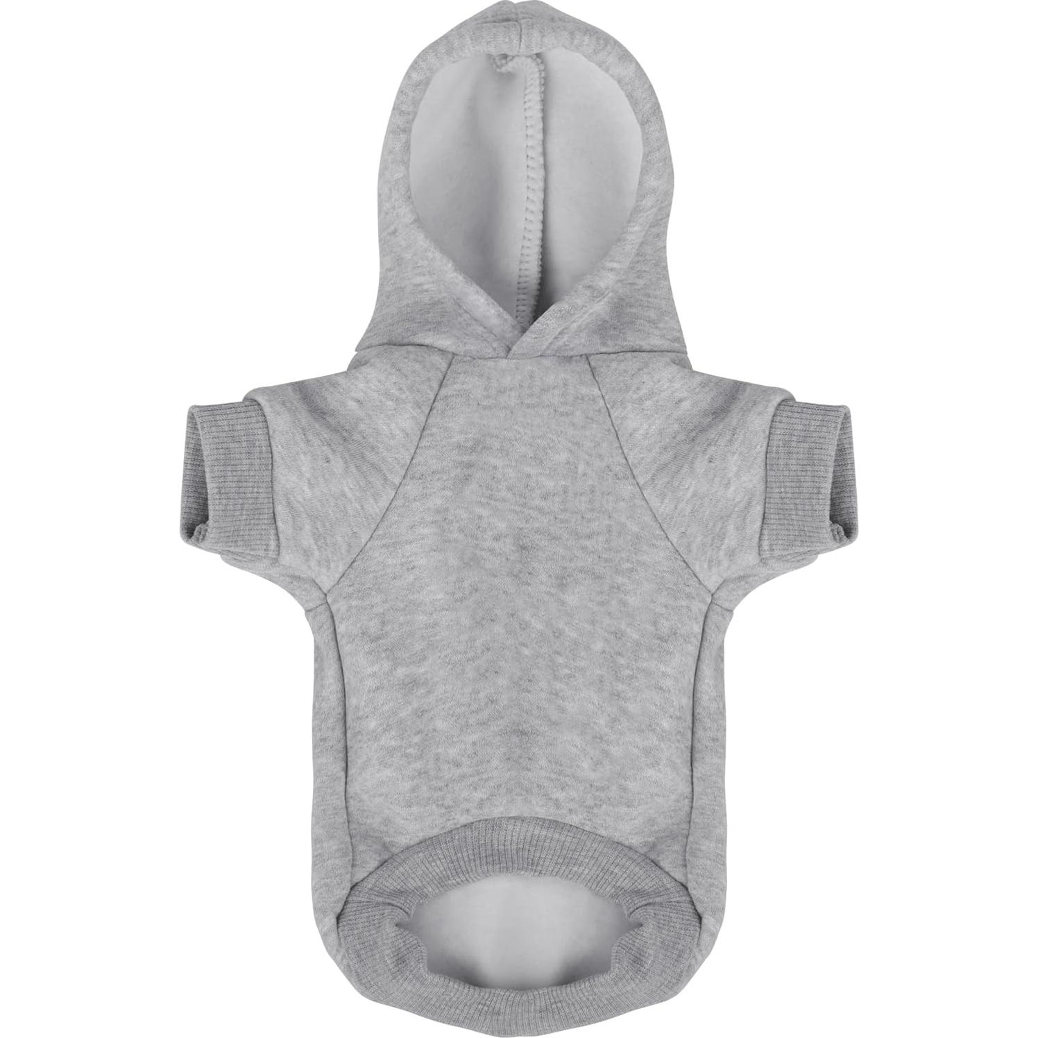 Sudadera para Perros Paiaite Mediana Gris Suave y Ligera