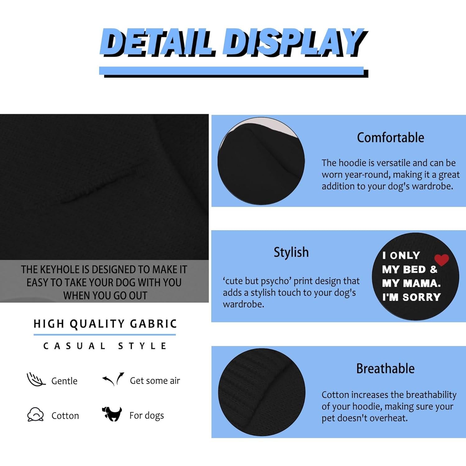 Sudadera para Perros Paiaite Mediana Gris Suave y Ligera