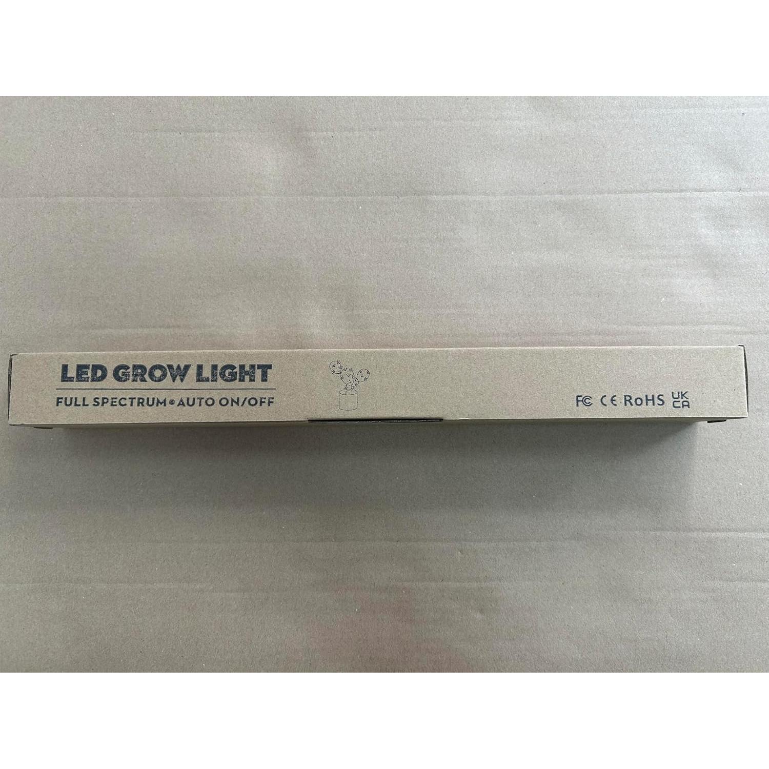 Luz de Crecimiento Wiaxulay 6000K LED con Temporizador 40cm