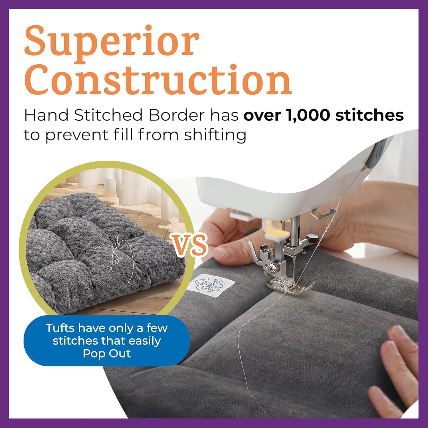 Almohadilla para Perros Pet Dreams 45.72x30.48cm Gris