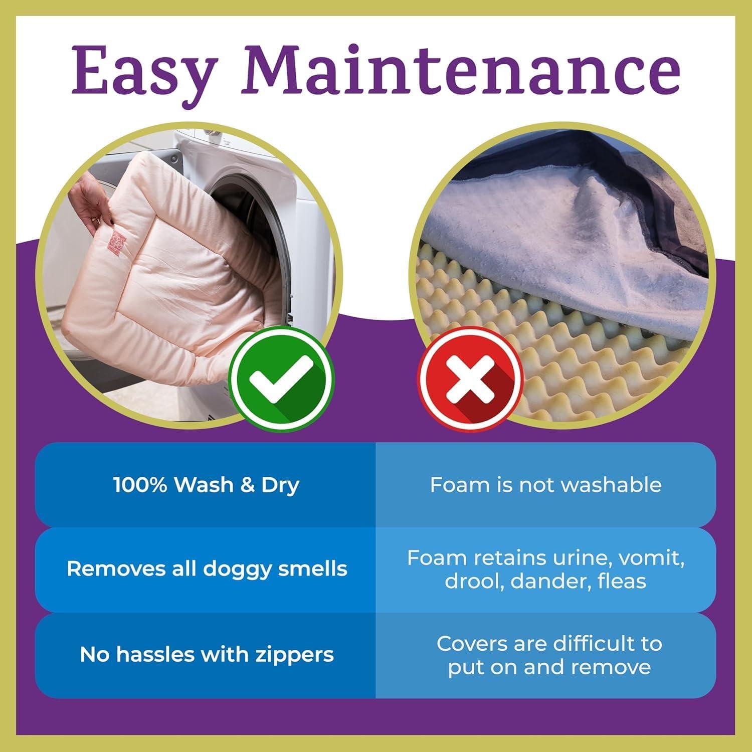 Almohadilla para Perros Pet Dreams 45.72x30.48cm Gris