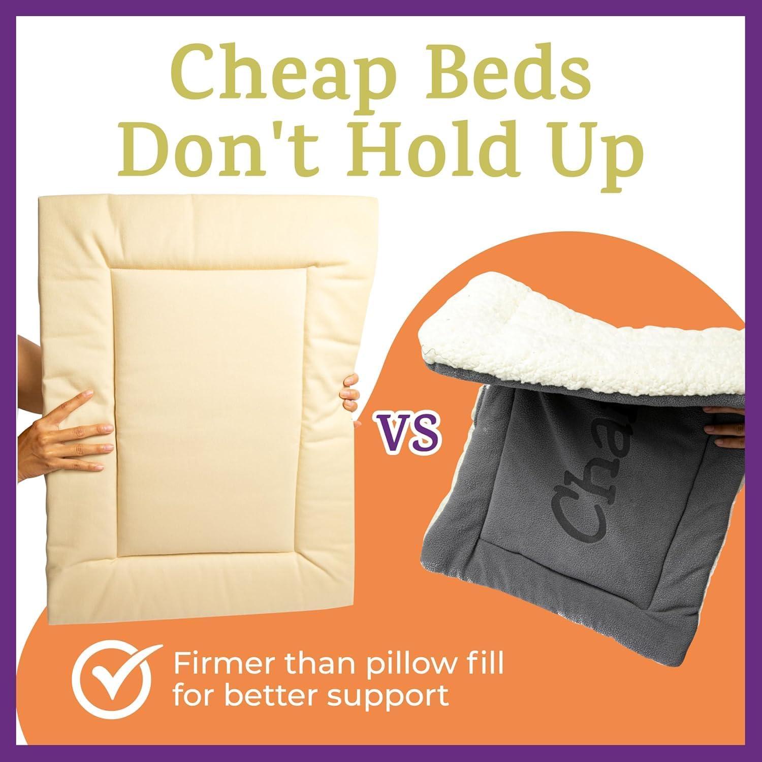 Almohadilla para Perros Pet Dreams 45.72x30.48cm Gris