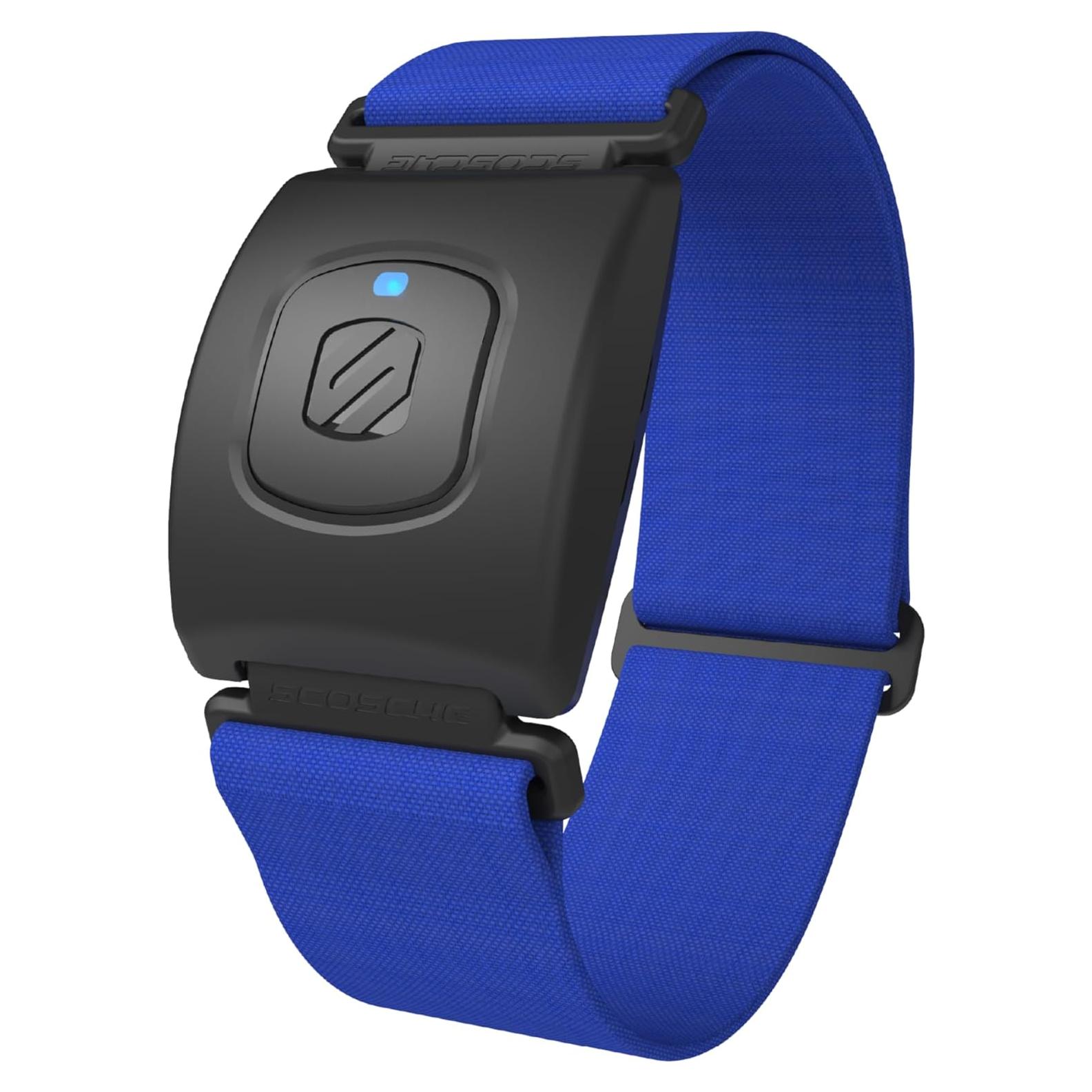 Brazalete Scosche Rhythm 2.0 Azul Impermeable ANT+ BLE