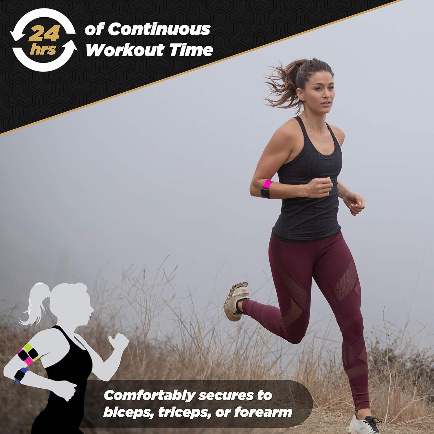 Brazalete Scosche Rhythm 2.0 Azul Impermeable ANT+ BLE