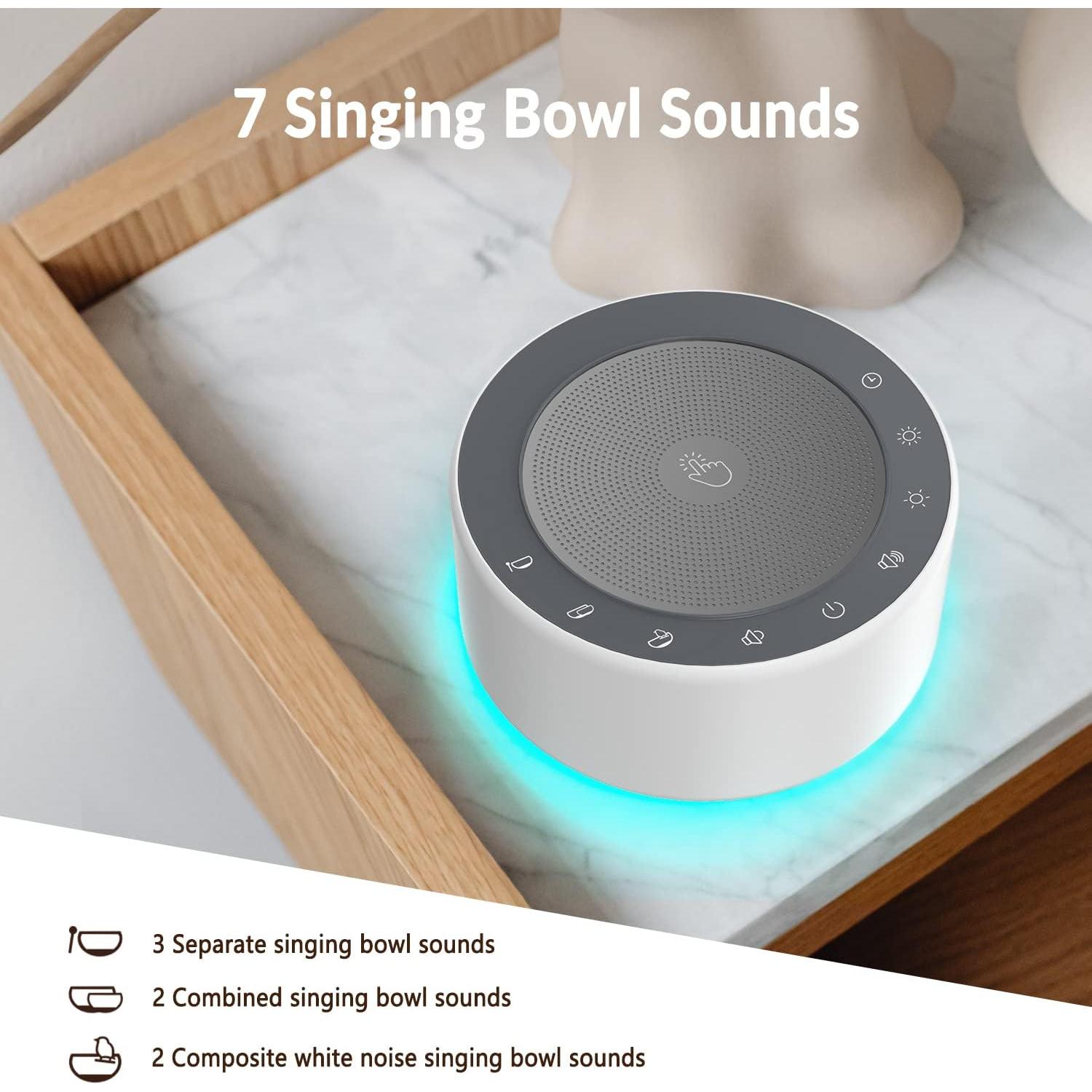 Máquina de Sonido Kipcush K3-S - 7 Cuencos para Meditación