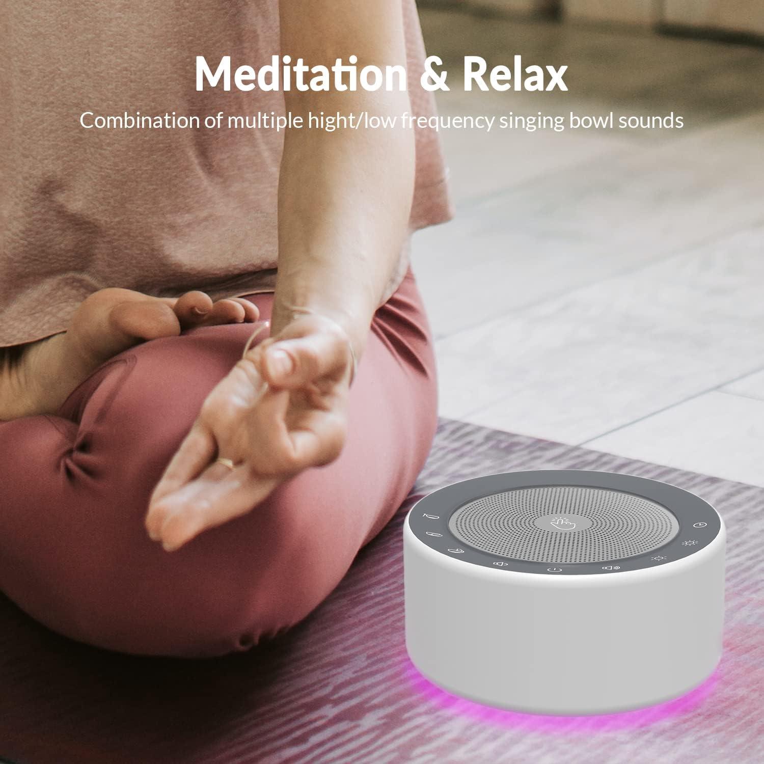 Máquina de Sonido Kipcush K3-S - 7 Cuencos para Meditación