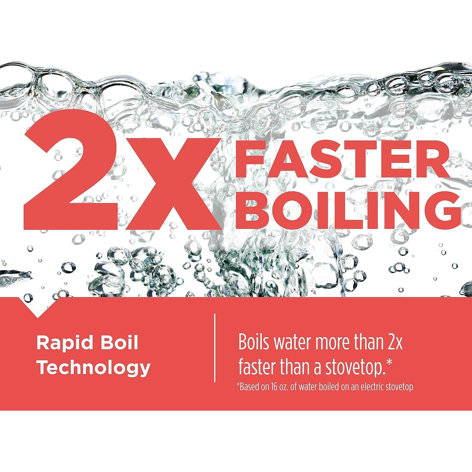 Hervidor Eléctrico BLACK+DECKER 1.7L KE1555GY Gris