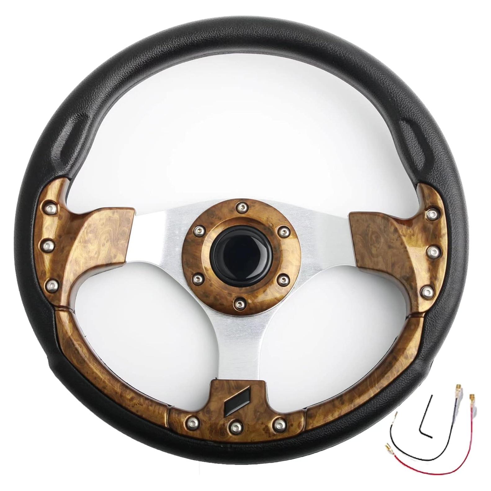 Volante de Golf YEHICY 31.75 cm Grano de Madera Universal