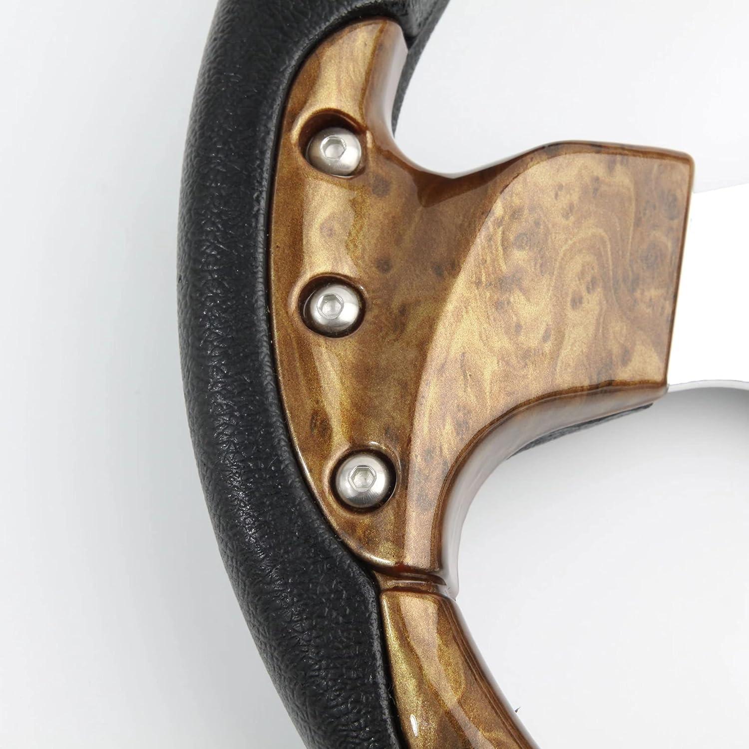 Volante de Golf YEHICY 31.75 cm Grano de Madera Universal