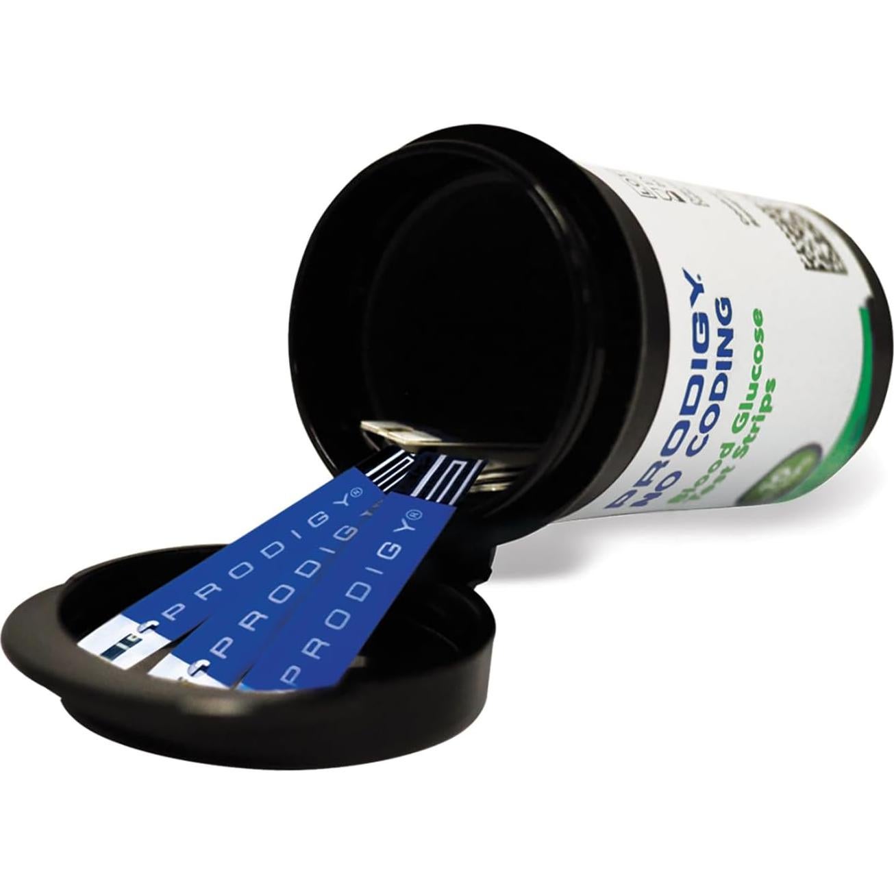 Tiras de Prueba Glucosa PRODIGY 10400 Sin Codificación 50u