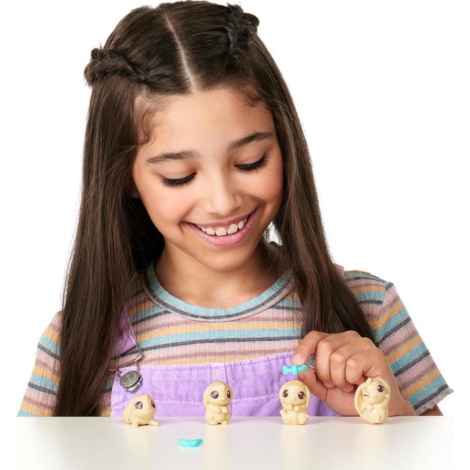 Little Live Pets Conejito Sorpresa Mini con Casa Rosa