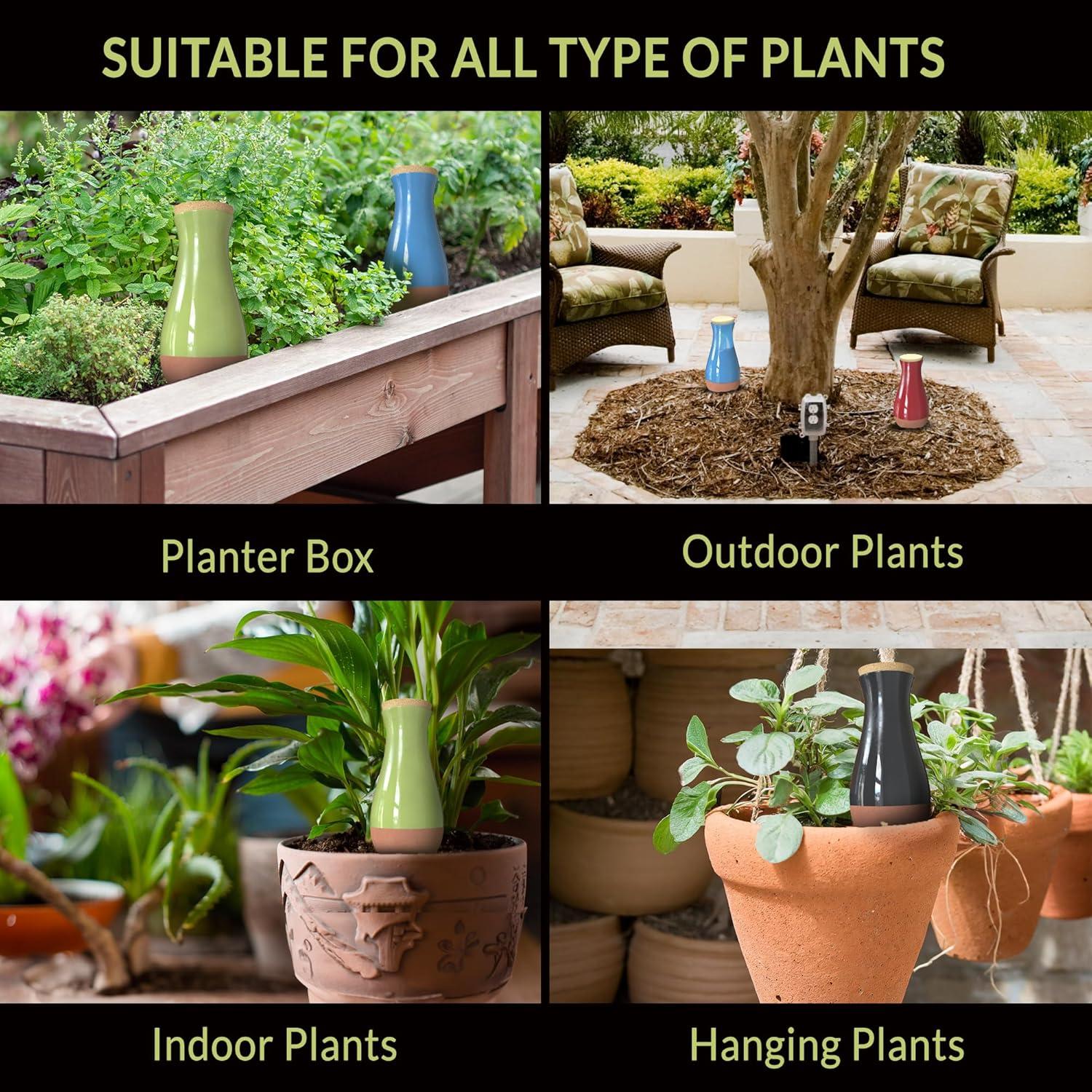 Estacas de Riego Automático SmartiLiving 4 Semanas Terracota