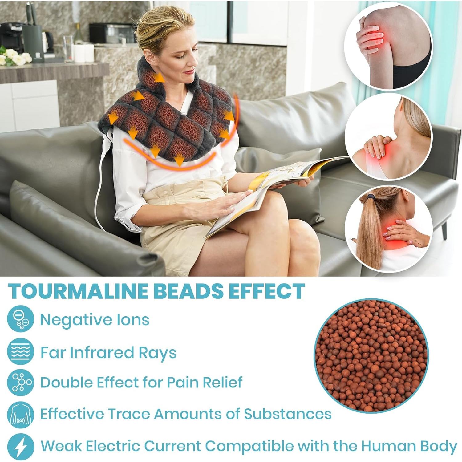 Almohadilla Térmica Nalax para Cuello y Hombros 61x51 cm