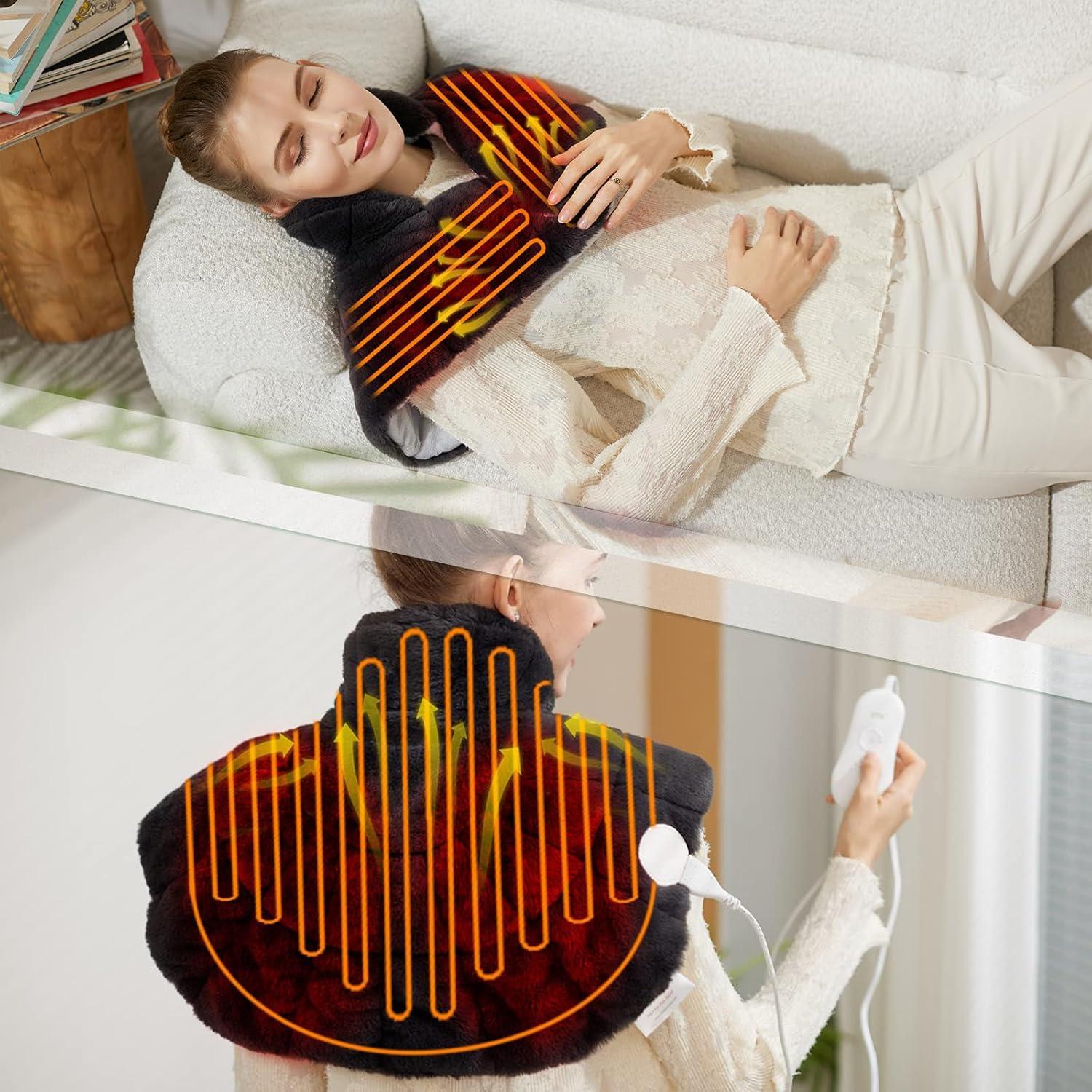 Almohadilla Térmica Nalax para Cuello y Hombros 61x51 cm