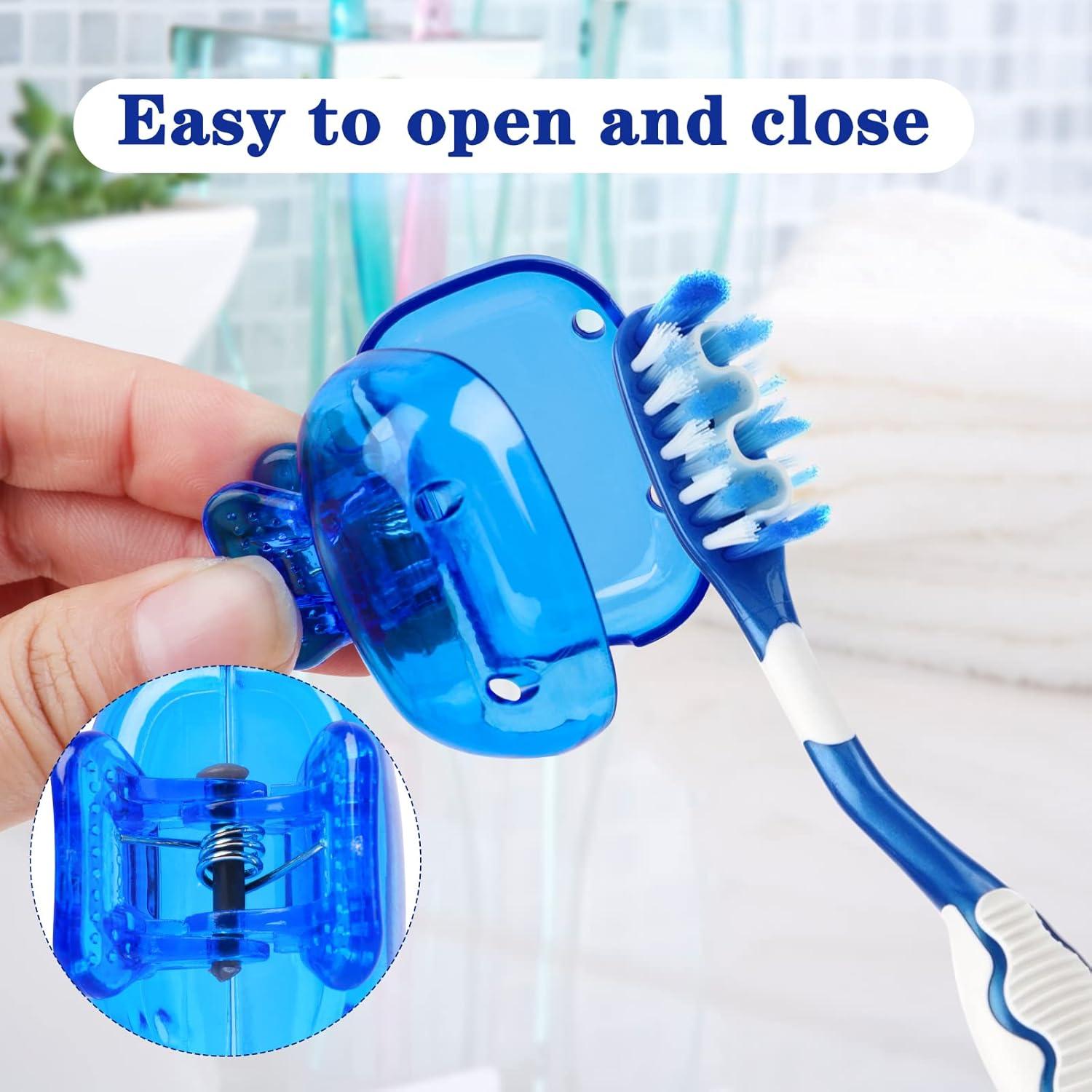 Paquete de 4 Cubiertas de Cepillo de Dientes Eaezerav - Viaje, Higiene