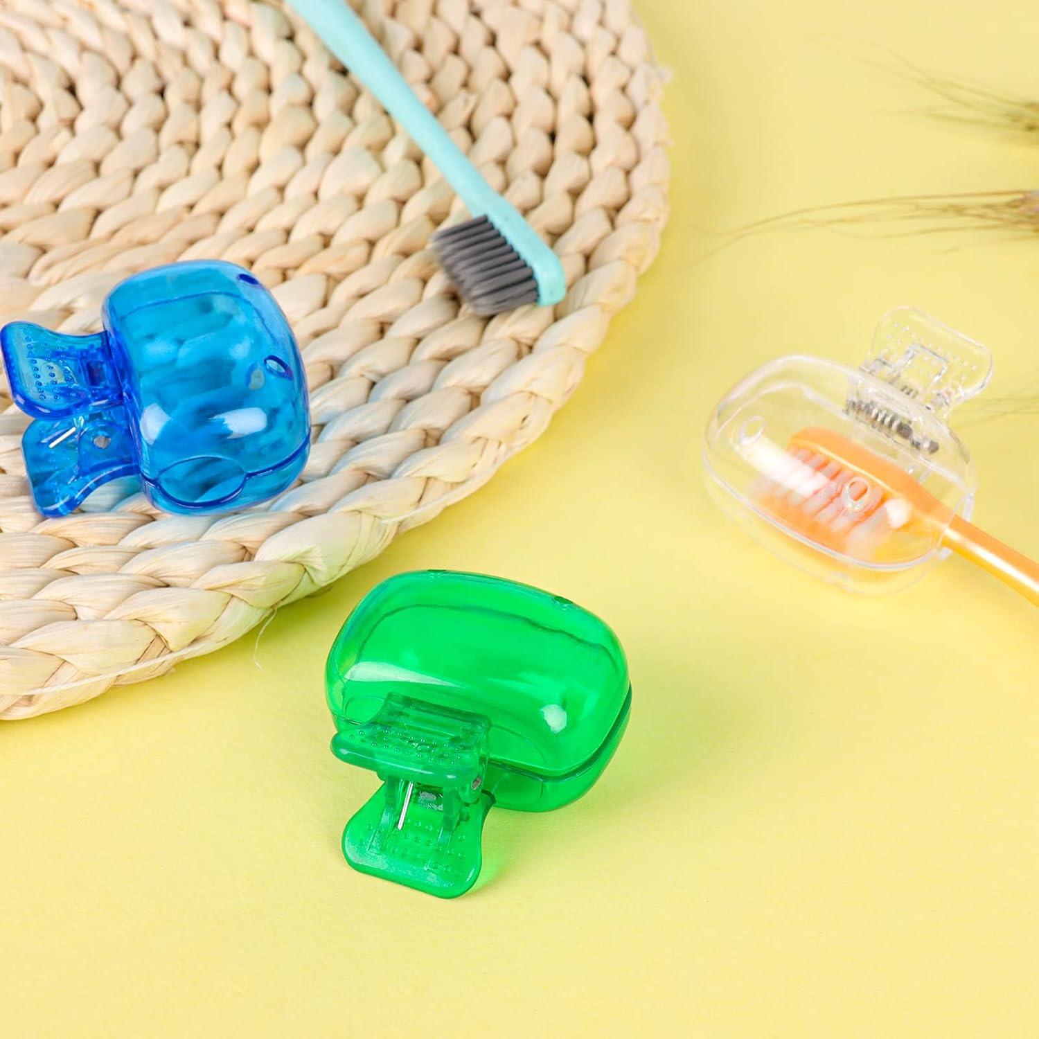 Paquete de 4 Cubiertas de Cepillo de Dientes Eaezerav - Viaje, Higiene