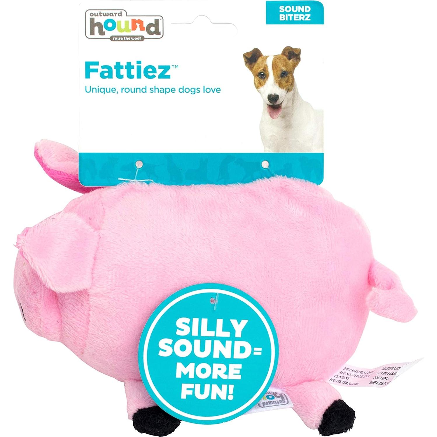 Juguete de Peluche para Perros Outward Hound Cerdo Pequeño