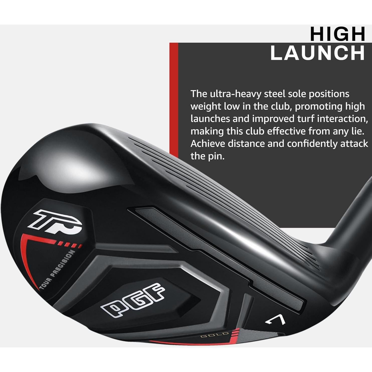 Palo de Golf Híbrido PGF GCWarehouse #8 36° Acero Inoxidable