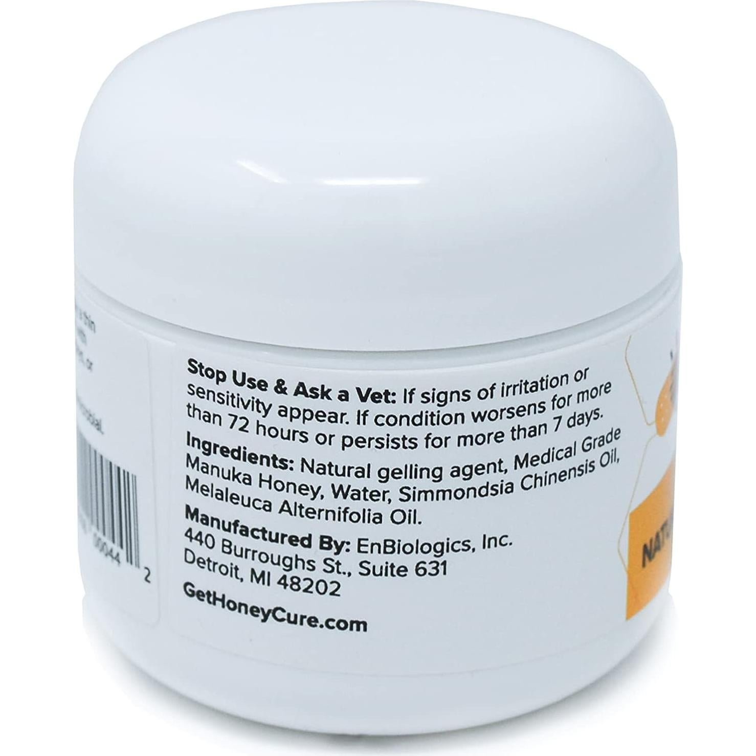 Ungüento Veterinario Natural HoneyCure 56.7 g para Mascotas