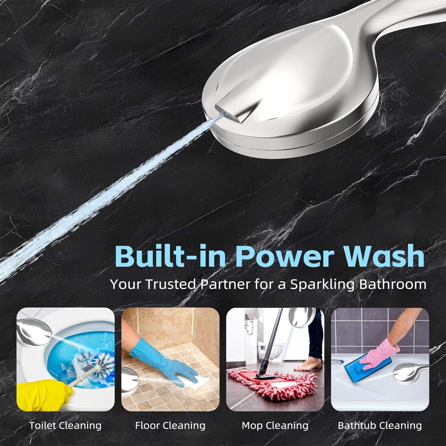 Cabezal de Ducha Filtrado SANISANO 9 Modos Alta Presión 11.94 cm