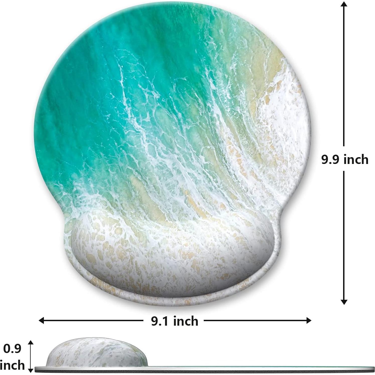 Alfombrilla de Ratón Ergonómica Atufsuat con Soporte Playa