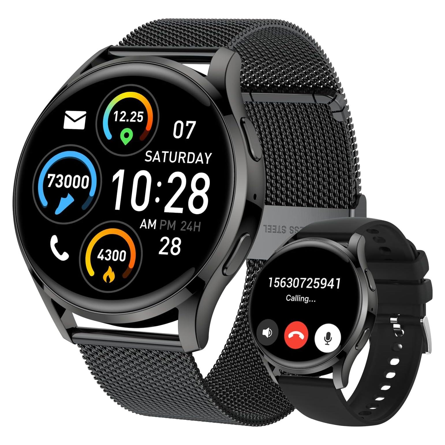 Reloj Inteligente Fitness Buzz S37 IPX8 Llamadas y Salud