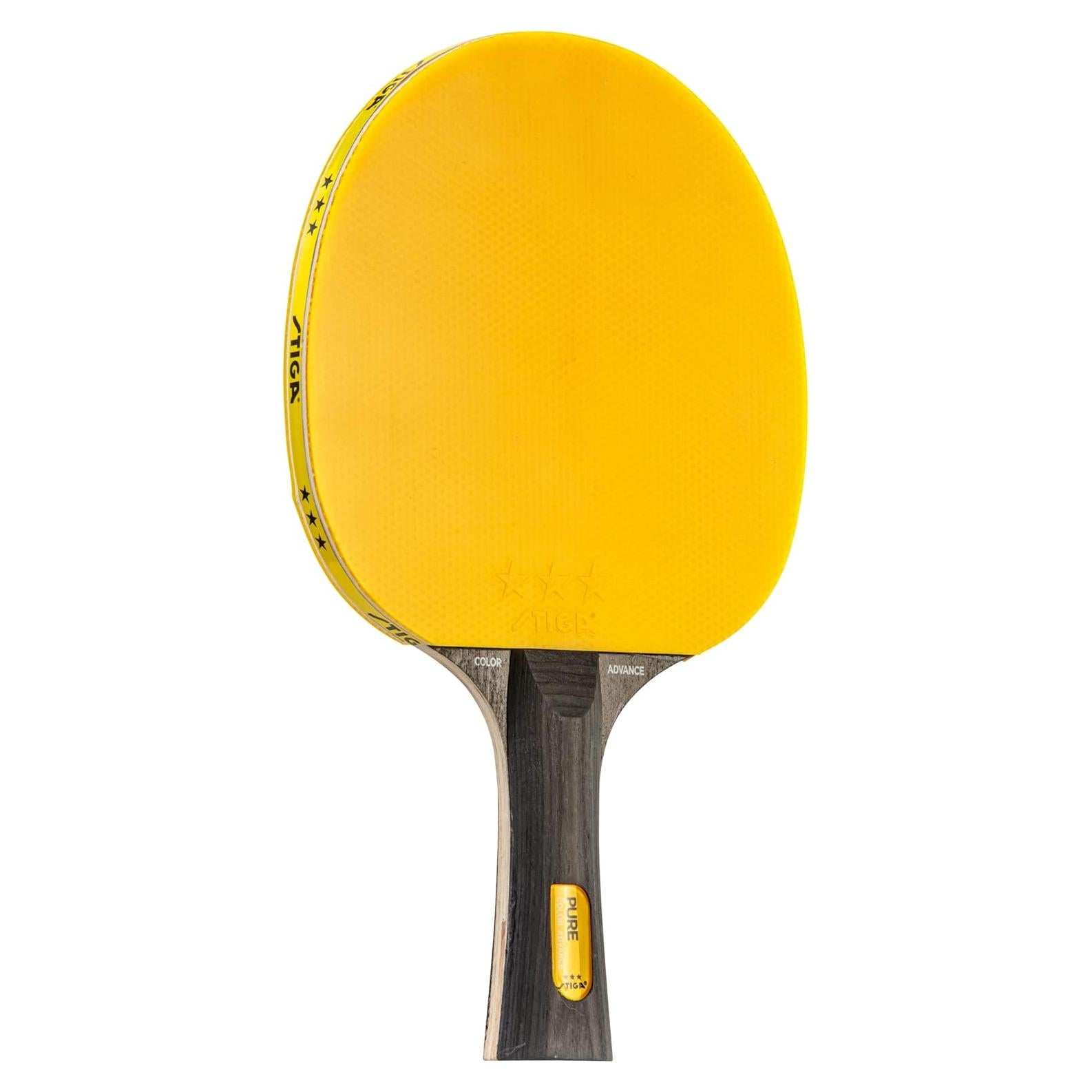 Raqueta de Tenis de Mesa STIGA Pure Color Amarilla 3 Estrellas