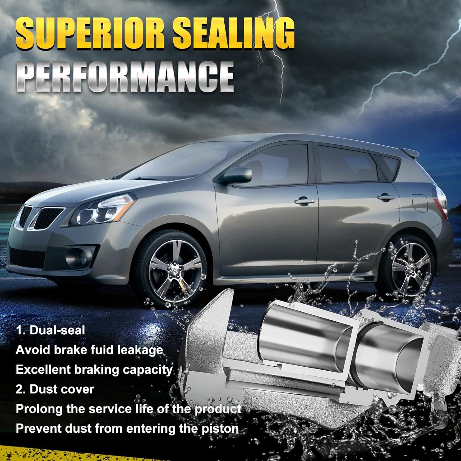 Caliper de Freno Fexhull Frente Izquierdo Compatible Toyota