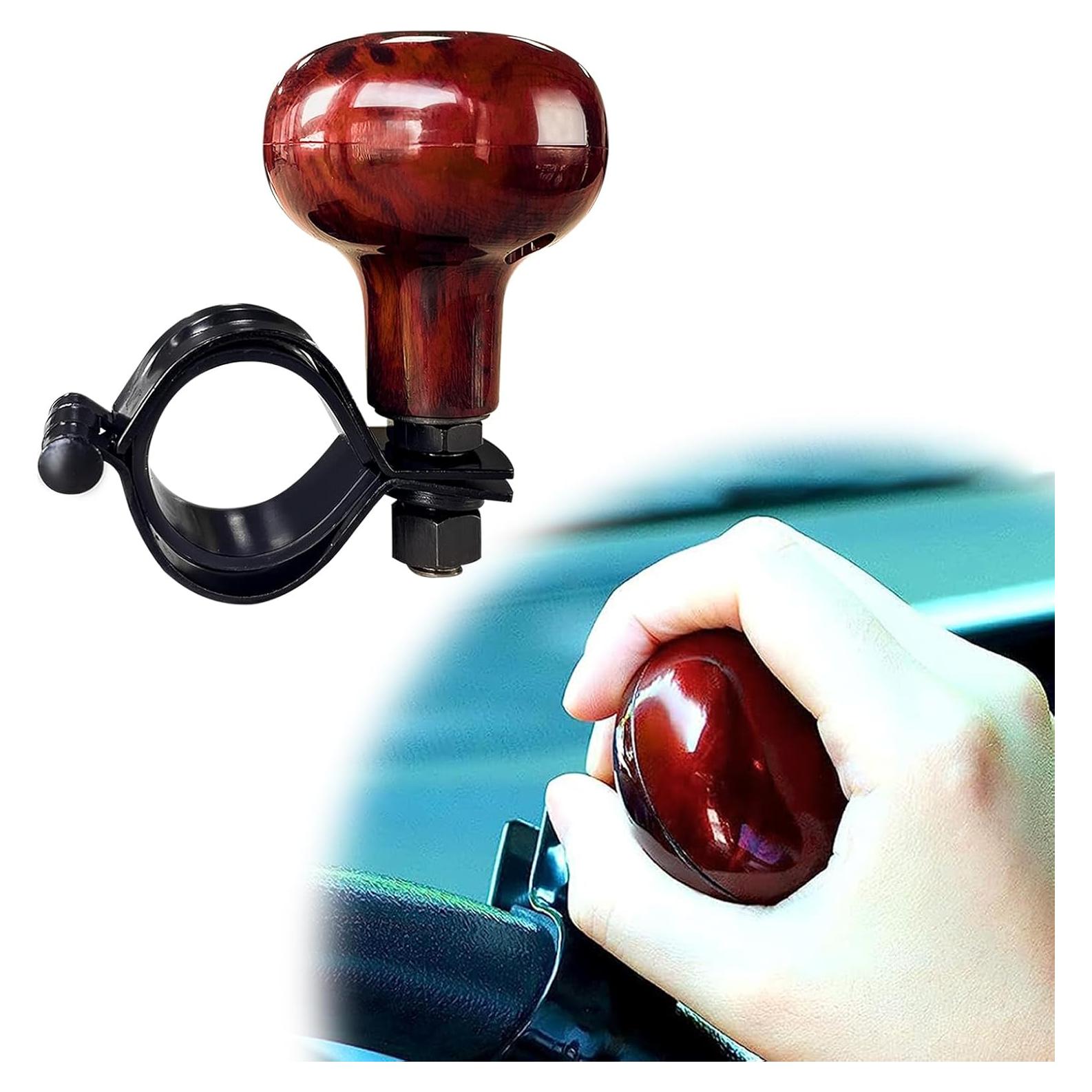 Perilla de Volante de Madera Povtii, Universal, 8.38x5.08cm