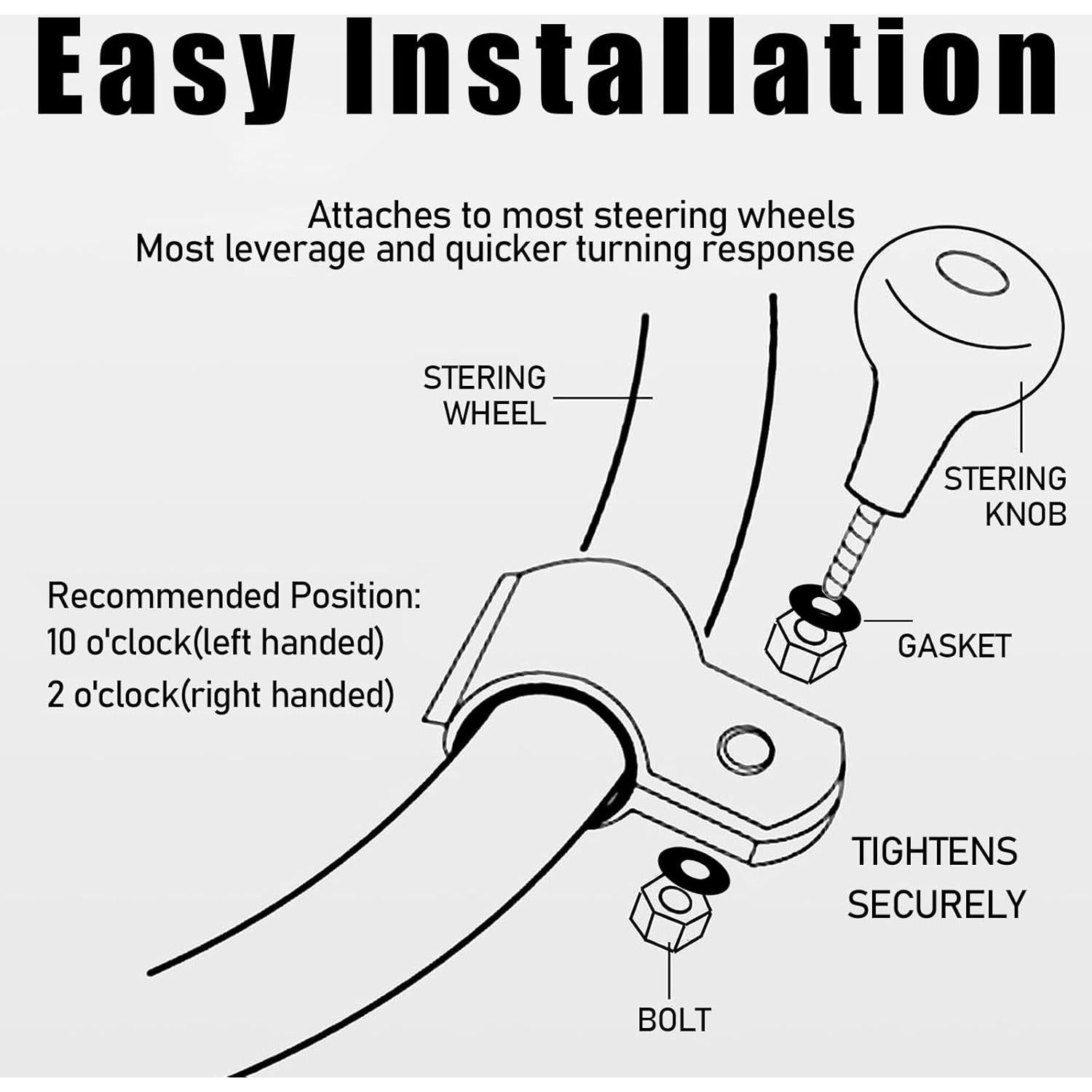 Perilla de Volante de Madera Povtii, Universal, 8.38x5.08cm
