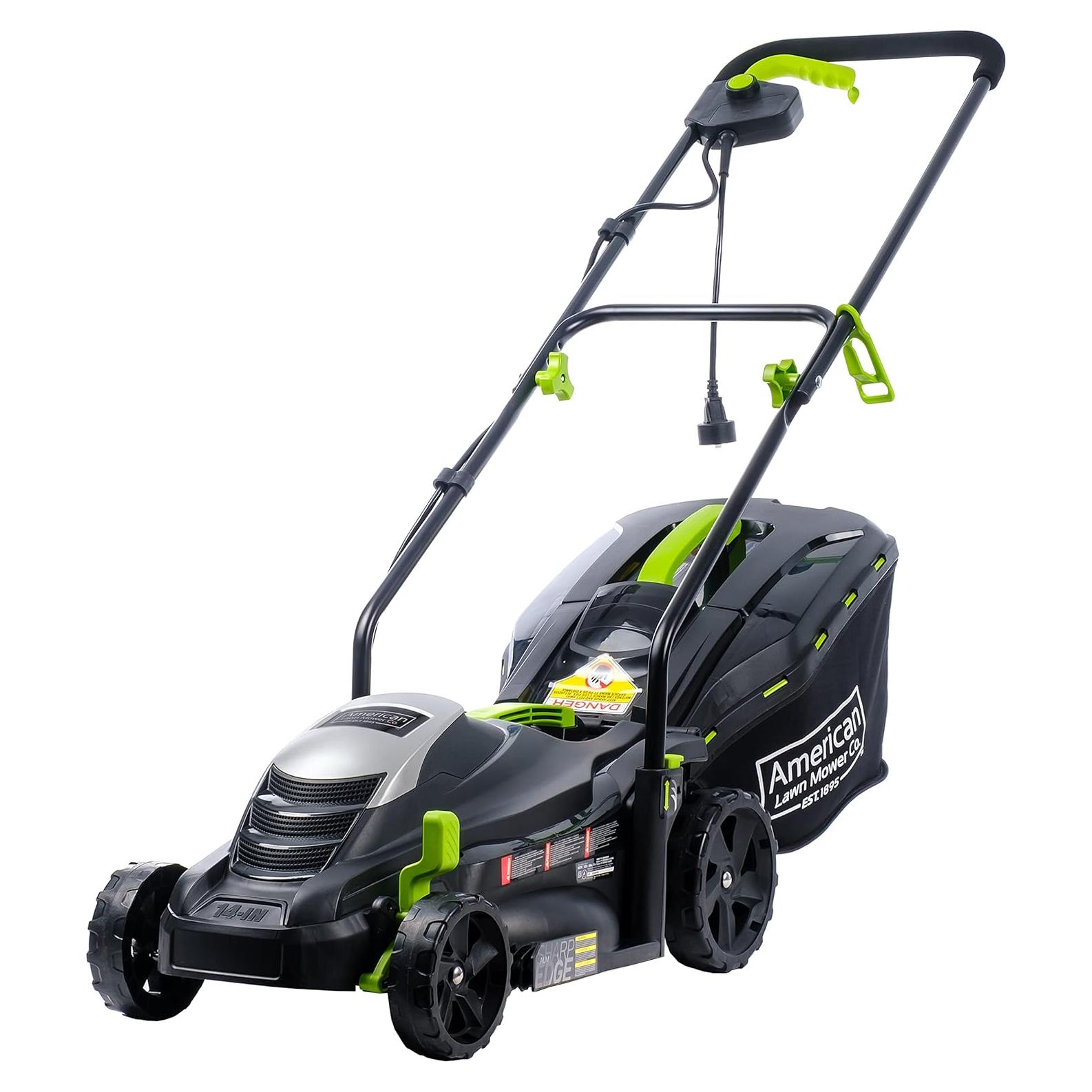 Cortadora de Césped Eléctrica American Lawn 50514 11A 35.56cm