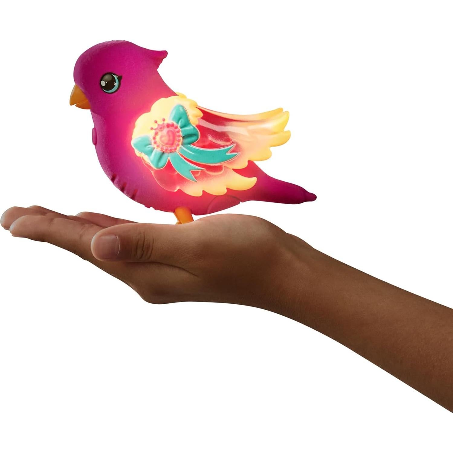 Pájaro Interactivo Tiara Twinkles con Jaula - Moose Toys