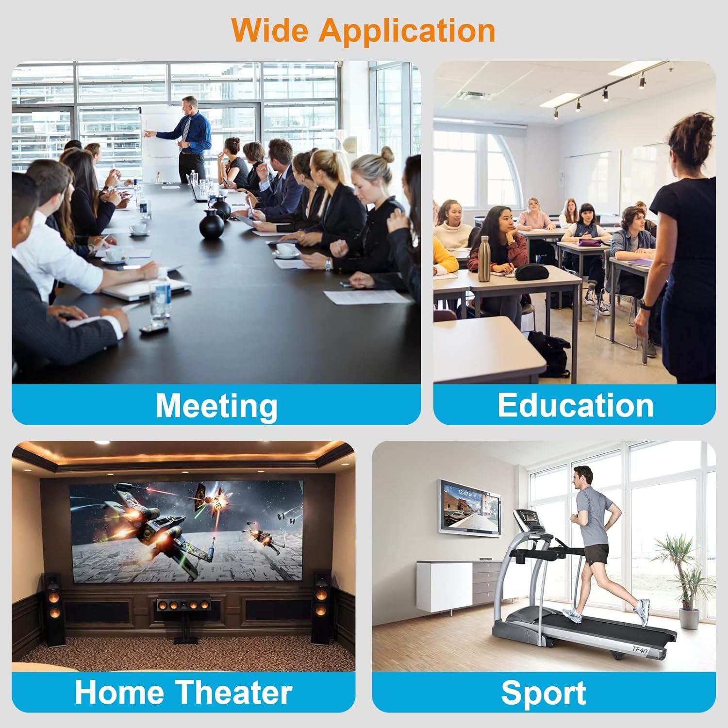 YMOO Transmisor y Receptor Inalámbrico 3 en 1 RCA 100m