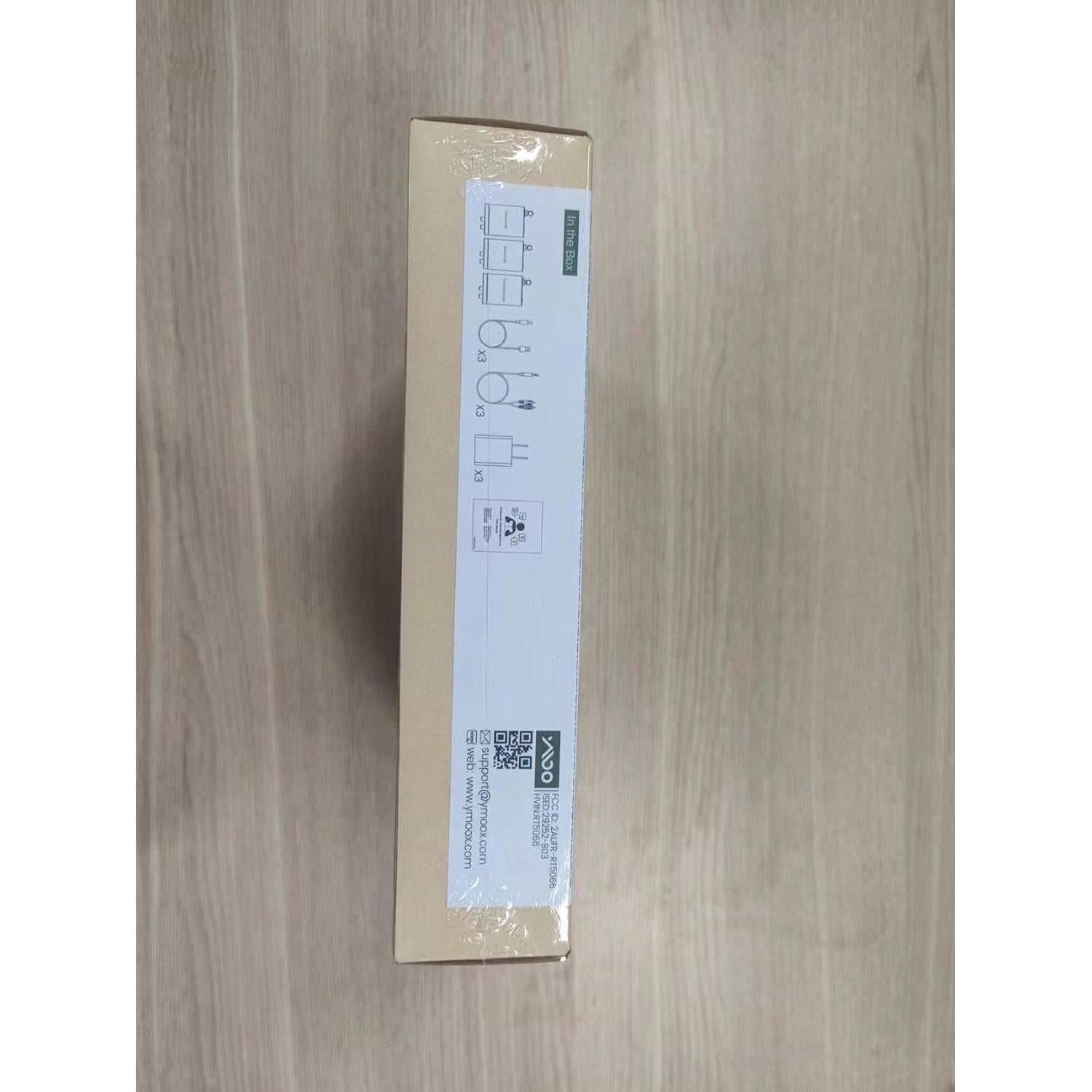 YMOO Transmisor y Receptor Inalámbrico 3 en 1 RCA 100m