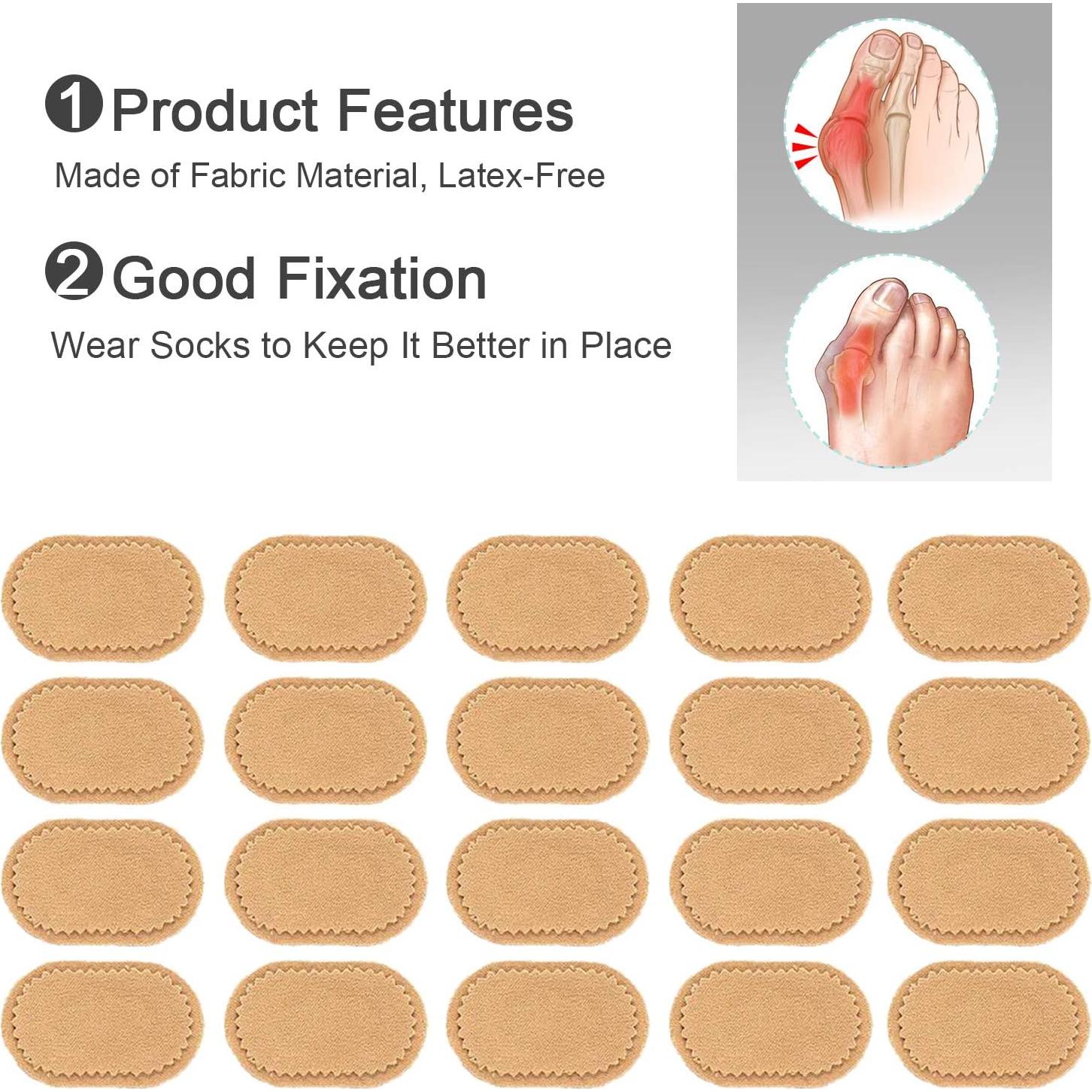 Almohadillas para Juanetes Povihome 30 Unidades Adhesivas