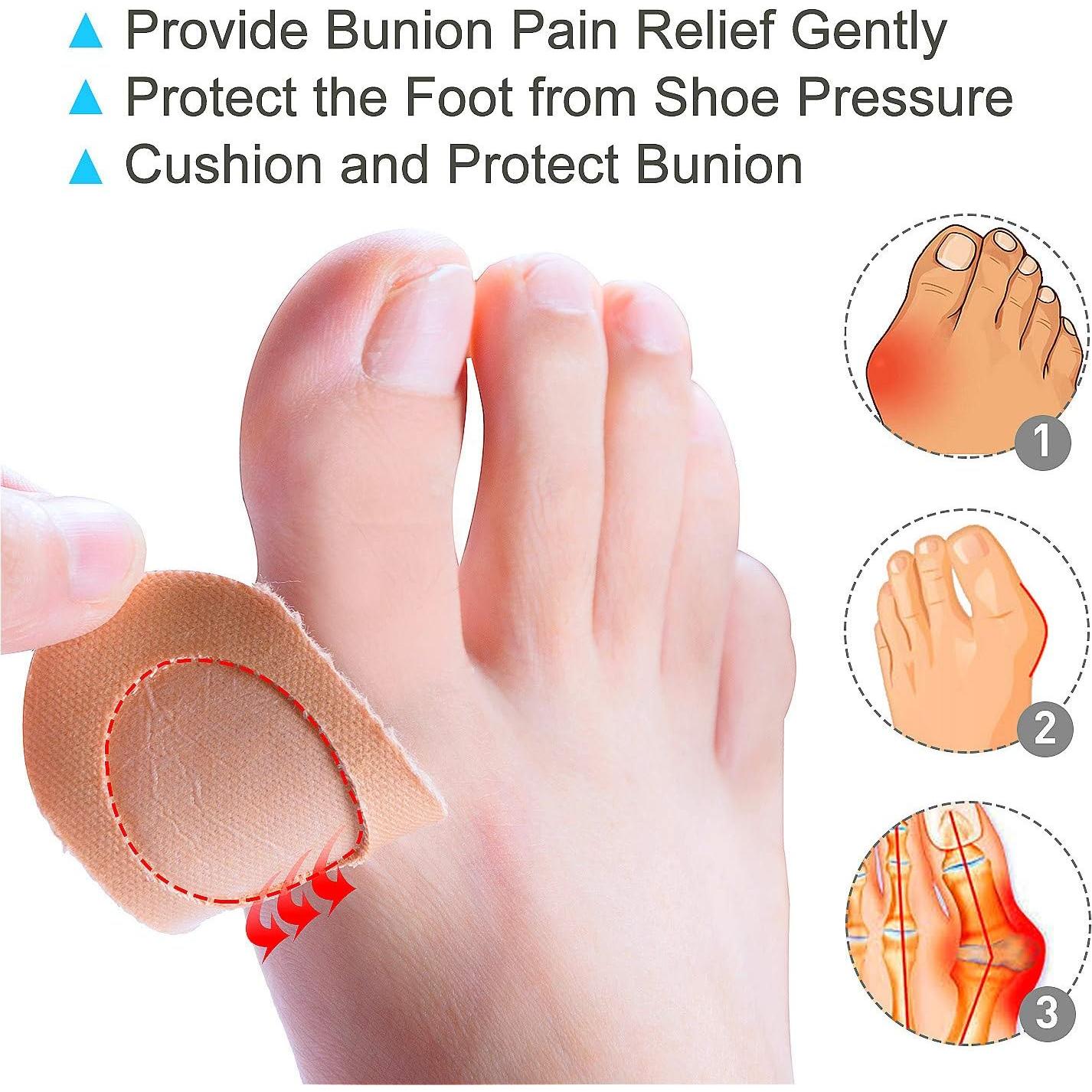 Almohadillas para Juanetes Povihome 30 Unidades Adhesivas