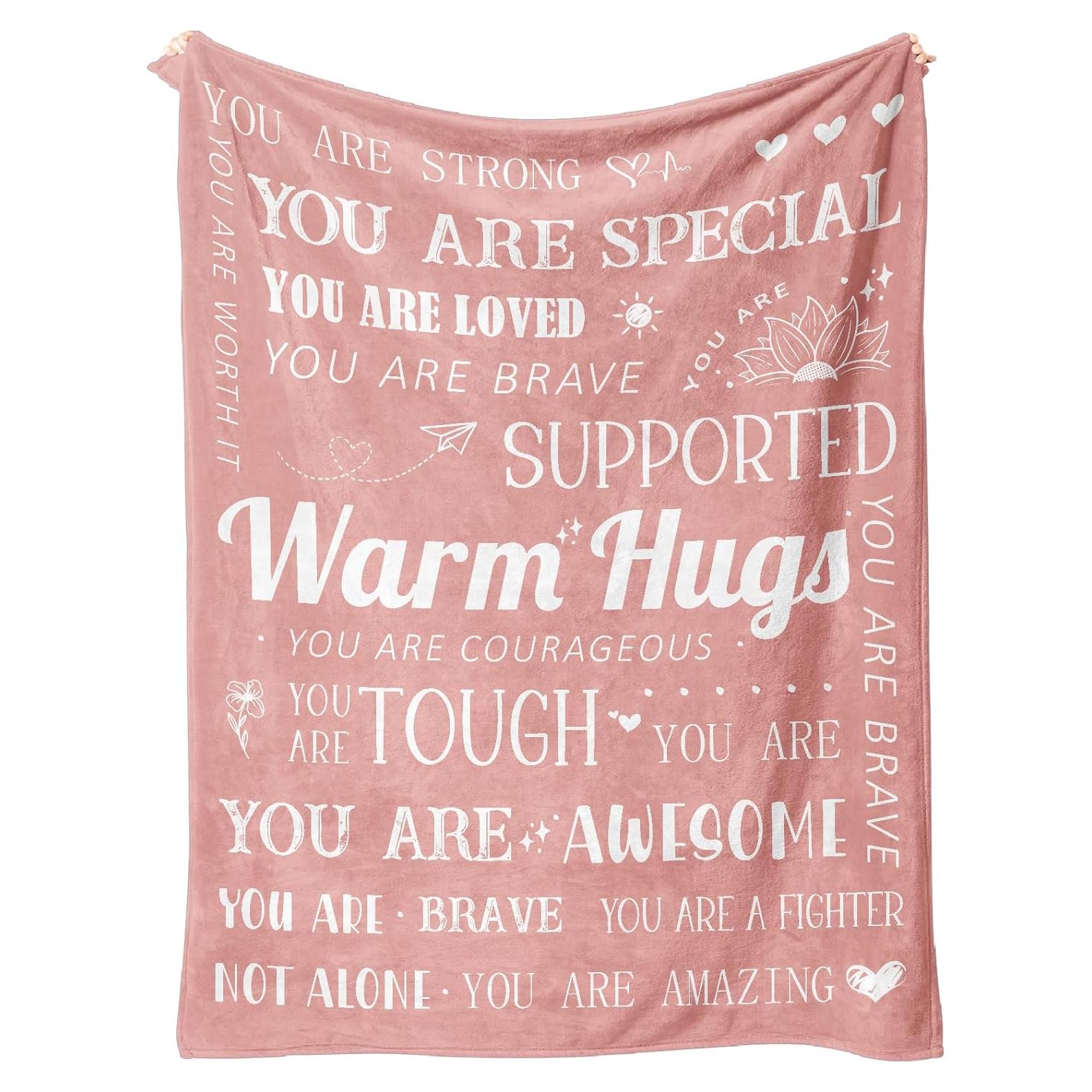 Manta de Recuperación EOBIBIFUN Rosa 152x127 cm Suave