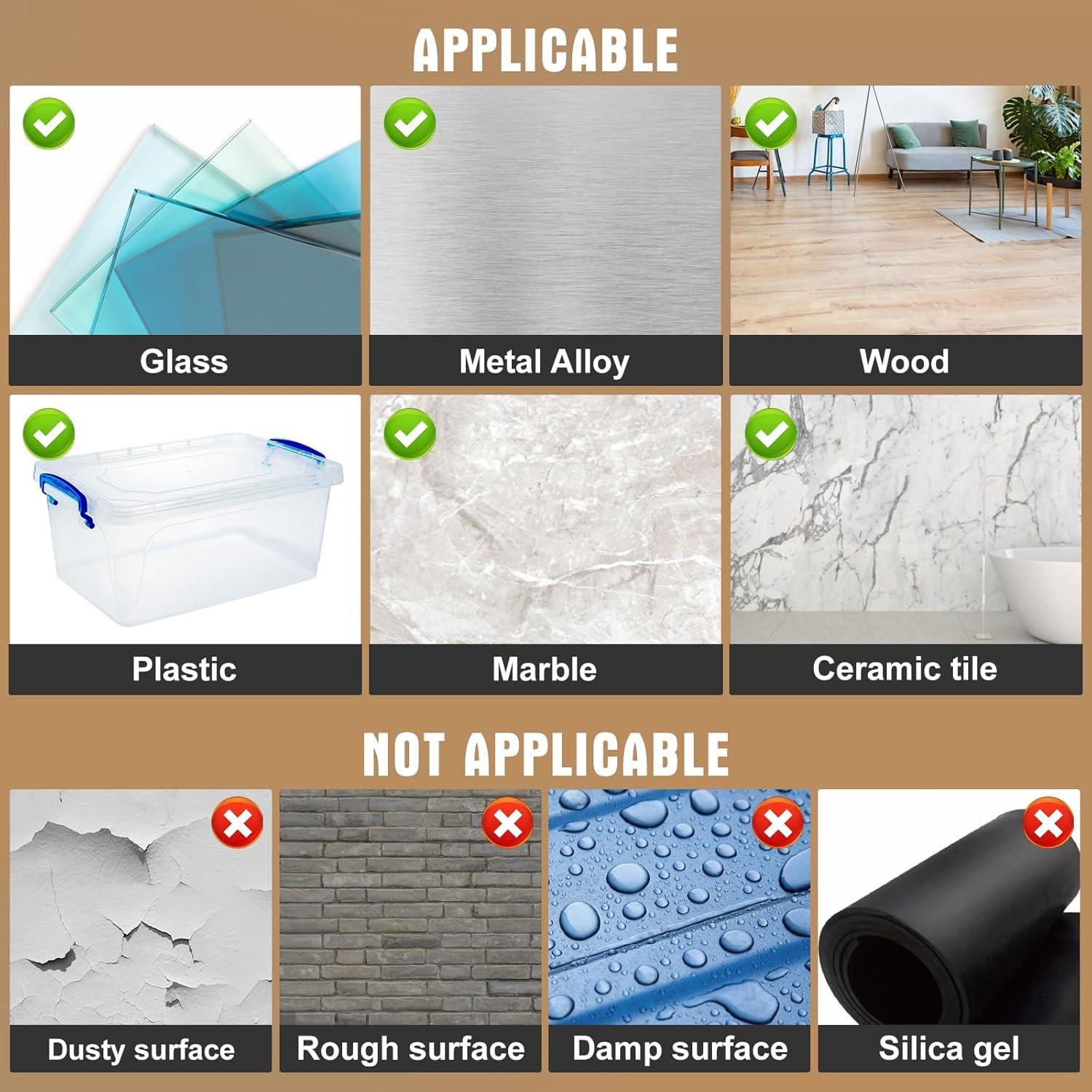 Cinta de Gancho y Bucle Adhesiva Navona 2.54x10.16 cm Negra