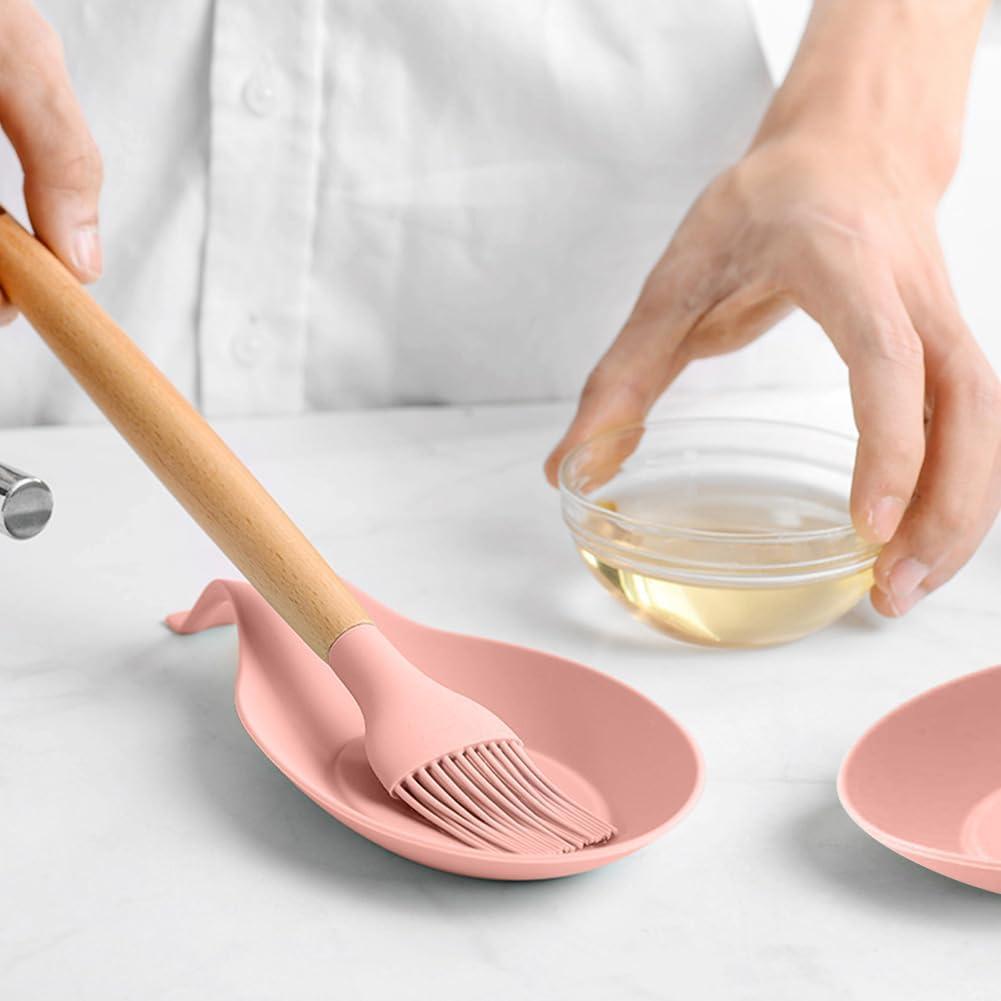 Soporte para Cuchara de Silicona Xiaokeis - Paquete de 3